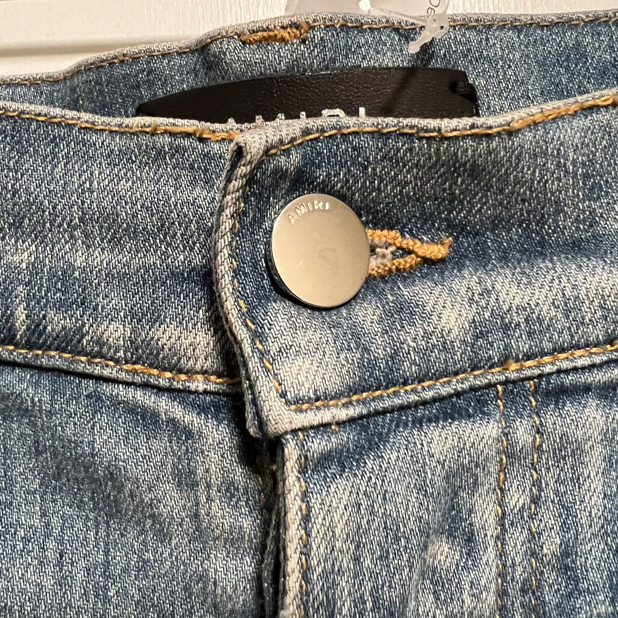 Amiri Amiri Flannel Core Logo Jeans Clay Indigo Size US 34 / EU 50 - 6 Thumbnail