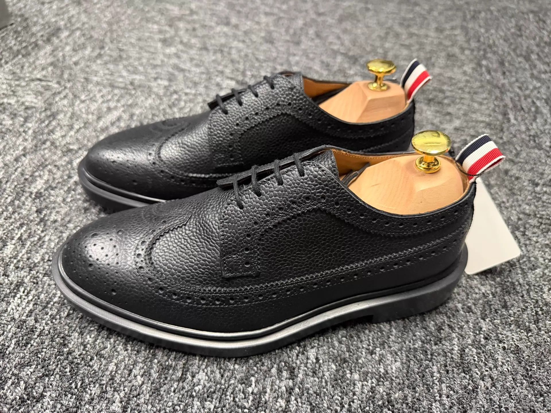 Thom Browne Thom Browne Men's Black Light RubberSole Shoe US6 Size US 6 / EU 39 - 2 Thumbnail