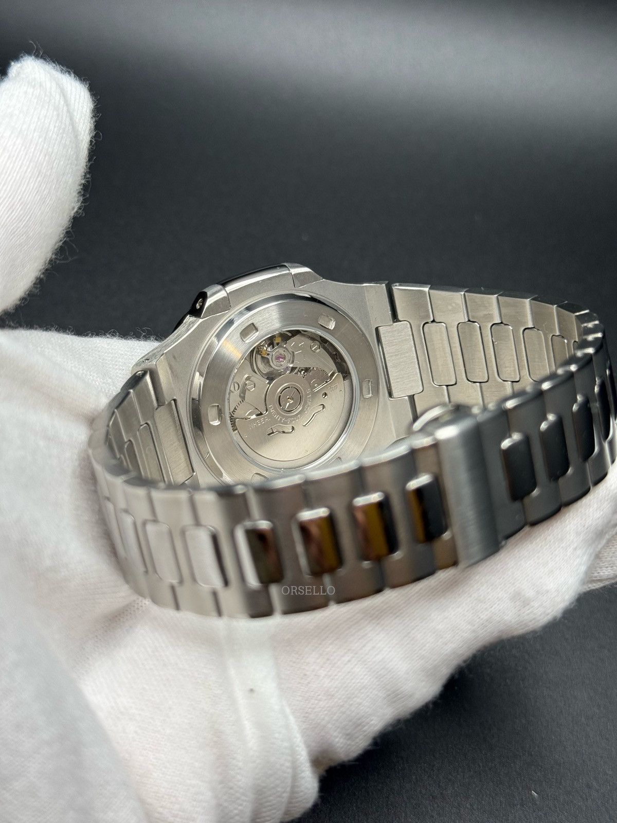 Seiko Seiko mod watch nautilus rose gold chocolate dial Size ONE SIZE - 4 Thumbnail