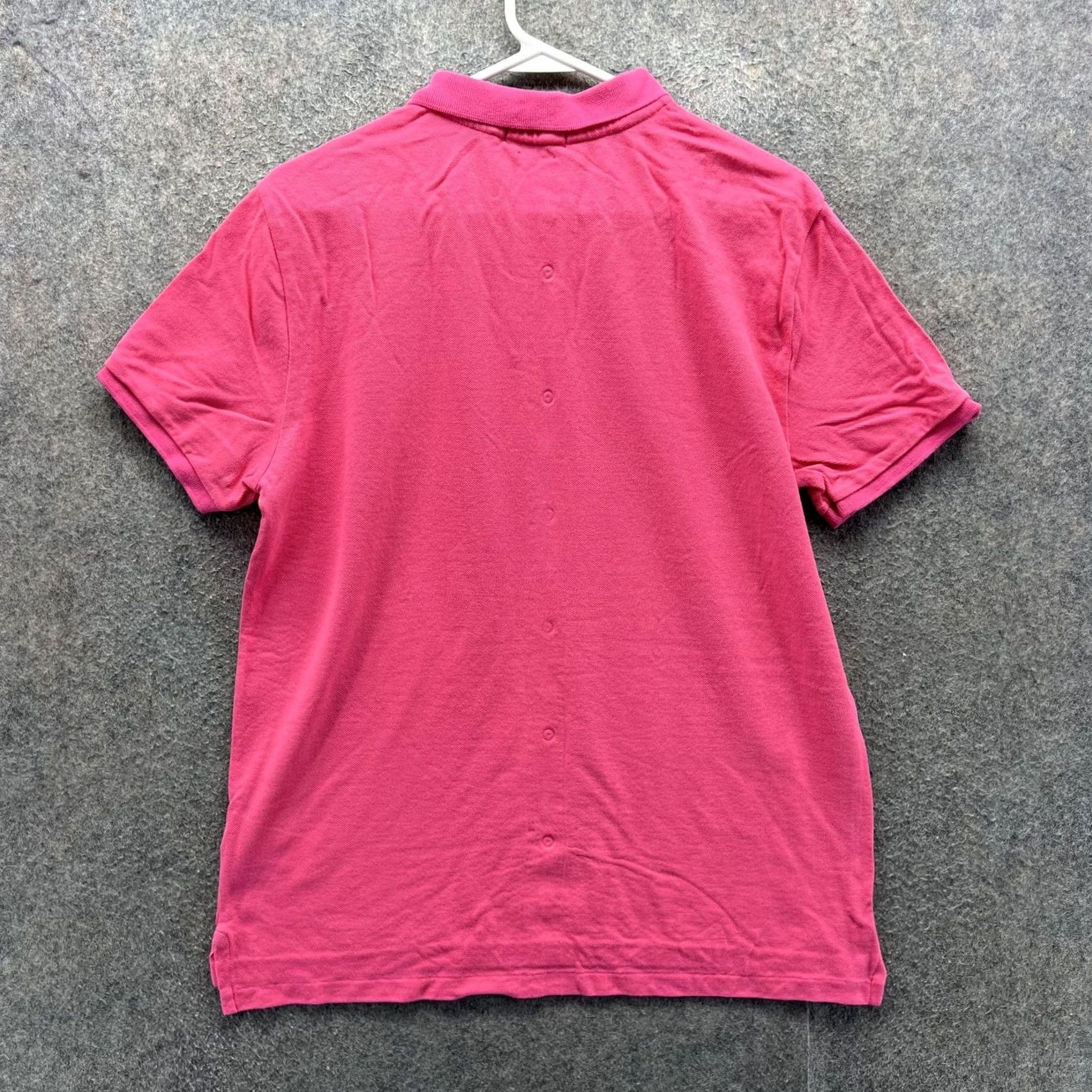 Polo Ralph Lauren Polo Ralph Lauren Polo Shirt Mens Large Pink Solid Pony Logo Custom Slim Fit Shirt Size US L / EU 52-54 / 3 - 6 Thumbnail