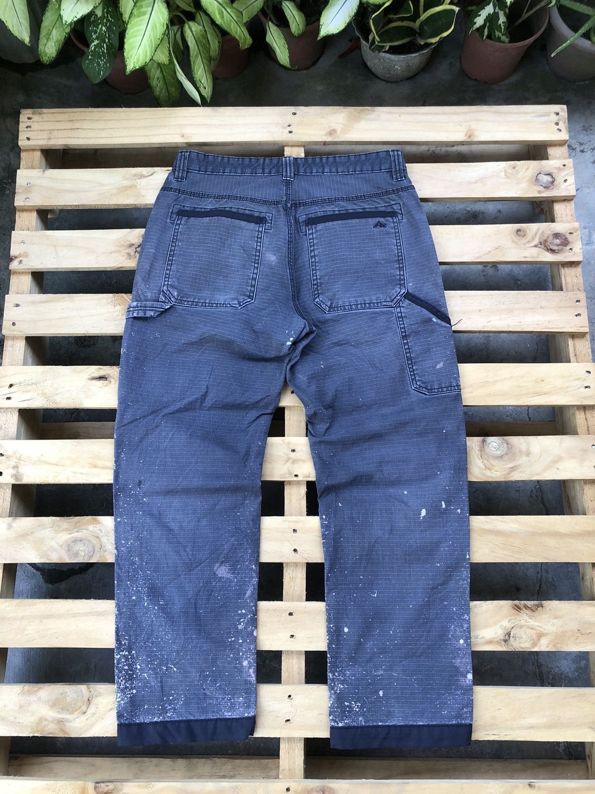 Carhartt × Japanese Brand × Vintage Vintage Ridgecut Toughwear Acid Wash Carpenter Pants Size US 34 / EU 50 - 13 Thumbnail