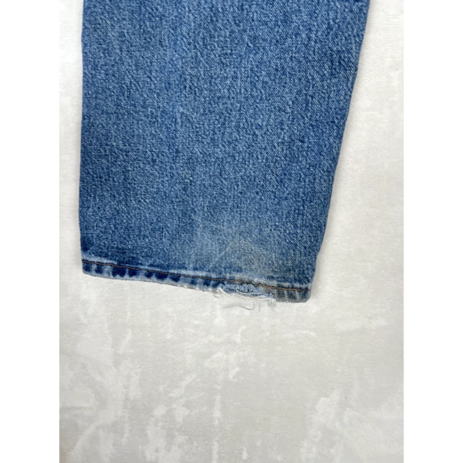 Wrangler Wrangler Slim Fit Cowboy Jeans Denim 36x30 Mens Blue Cotton 5-Pocket Cowboy Cut Straight Regular Inseam 30 Vintage: No Size US 36 / EU 52 - 7 Thumbnail