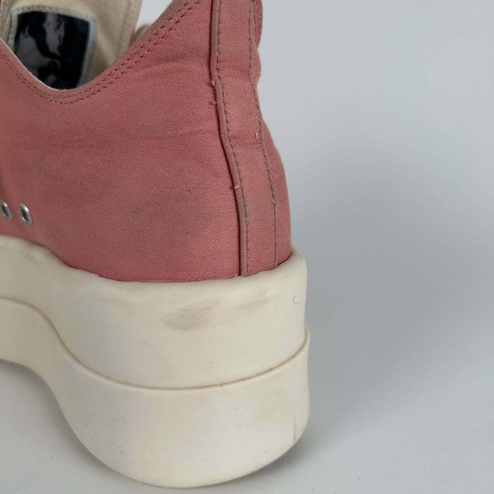 Rick Owens Rick Owens Pink Double Bumper Ramones Low Top Size 41 Size US 8 / EU 41 - 6 Thumbnail