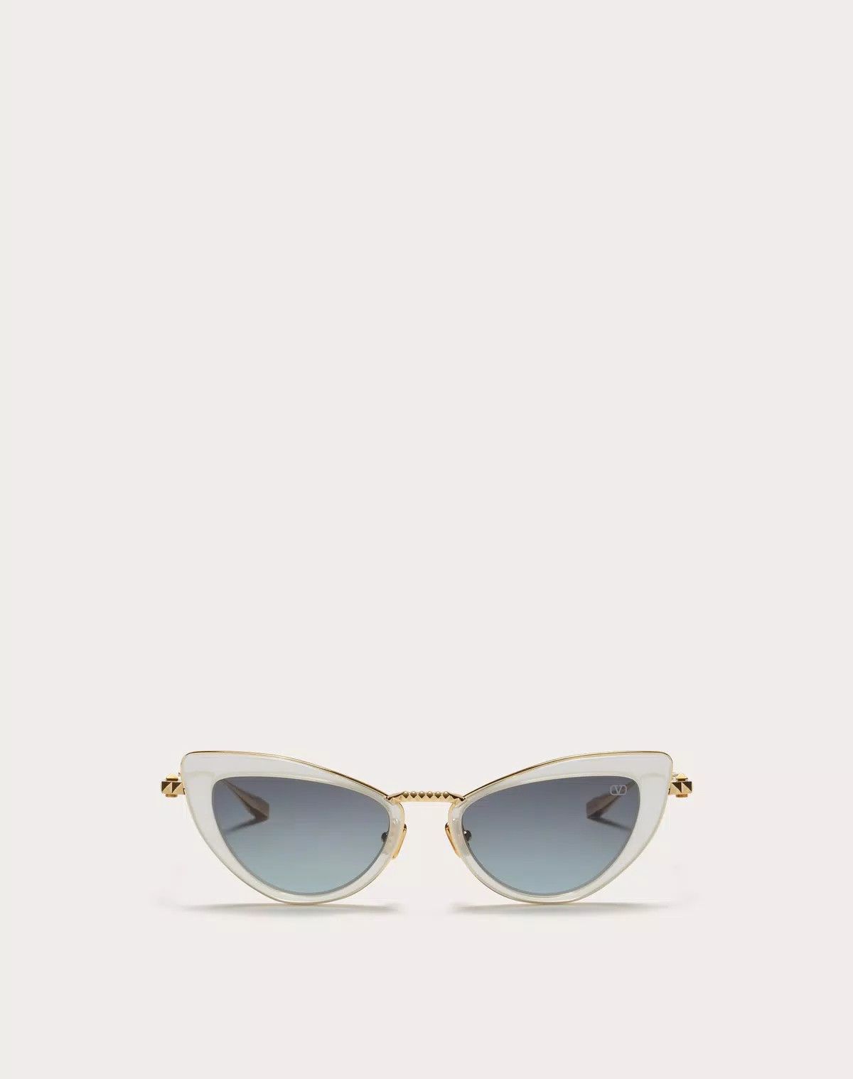 oc11z0725 Size: 50/ Eye Acetate Frame in White/Gold