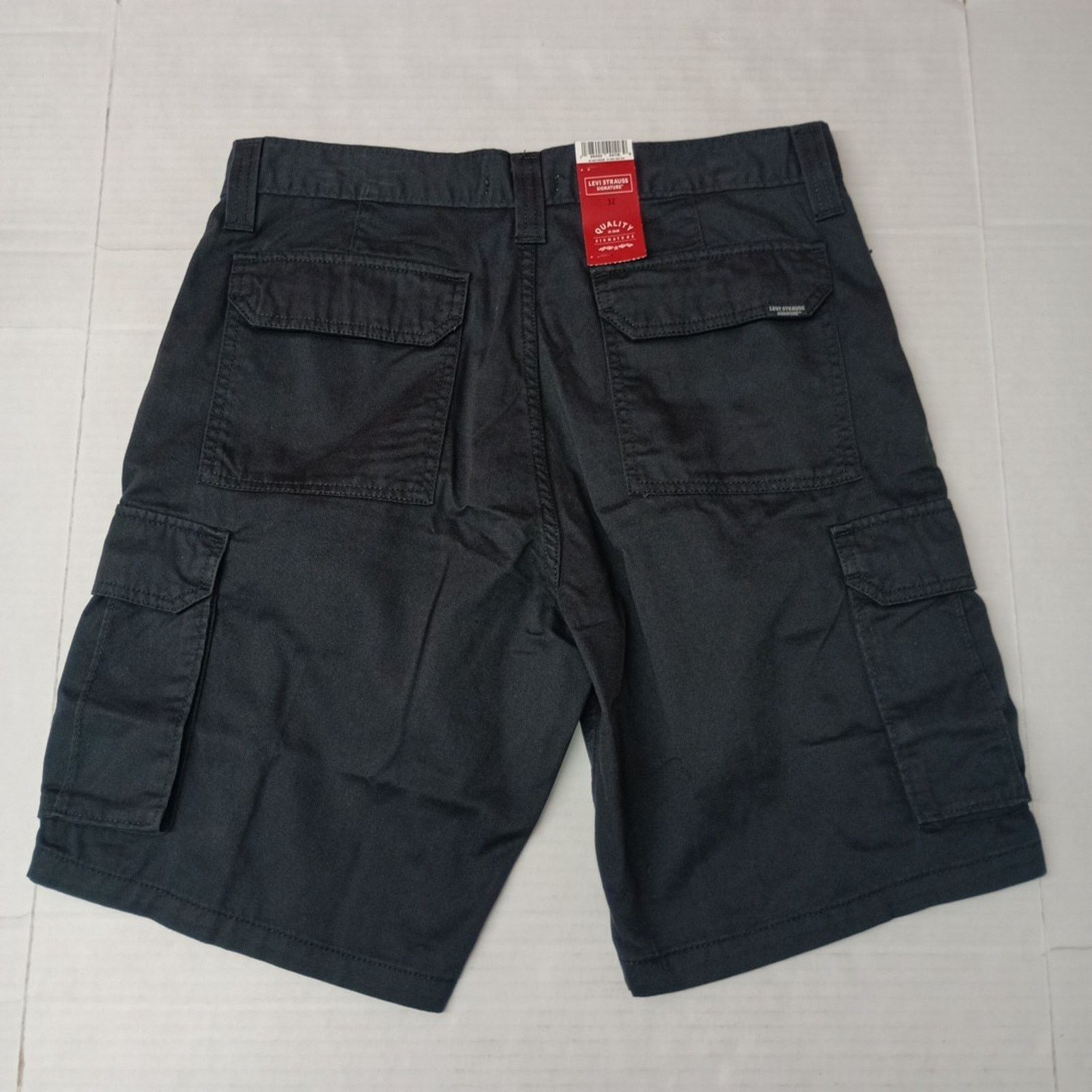 Levi's Levi Strauss Cargo Shorts Men's Size 32 Black 10" Inseam Size US 32 / EU 48 - 5 Thumbnail