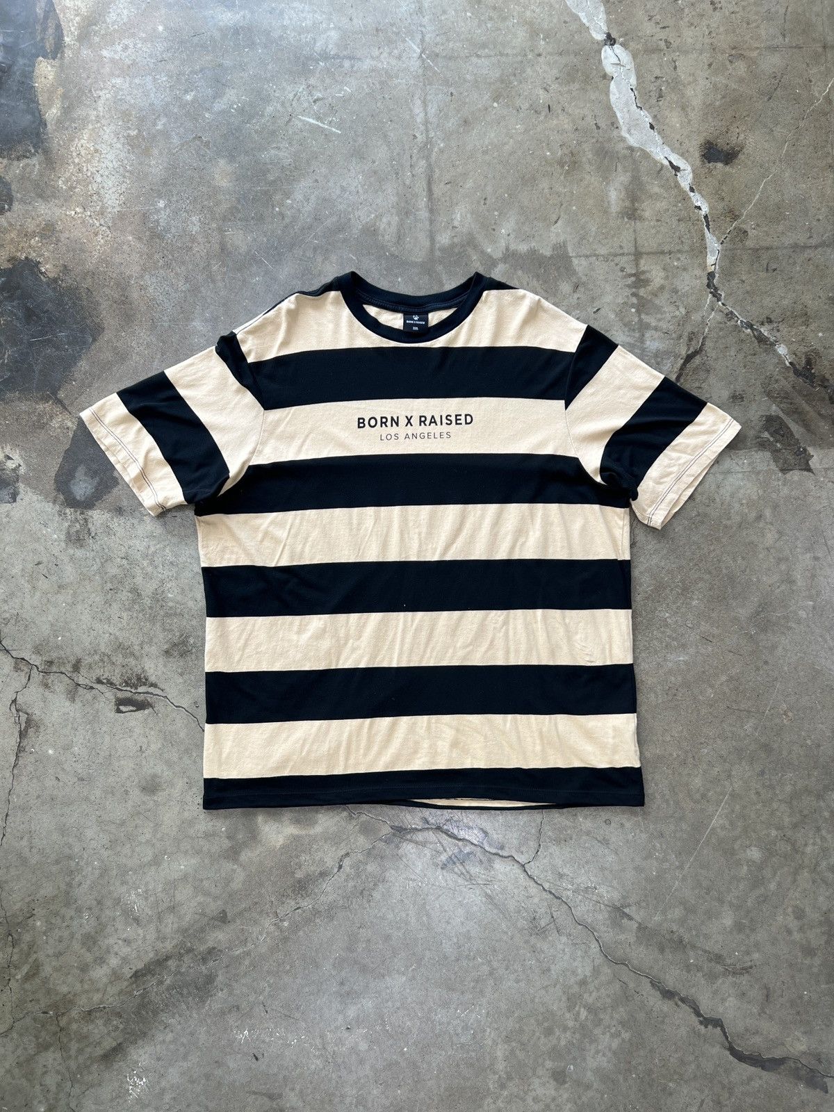 Born X Raised Born x Raised Los Angeles Striped Tee XXL Size US XXL / EU 58 / 5 - 2 Thumbnail