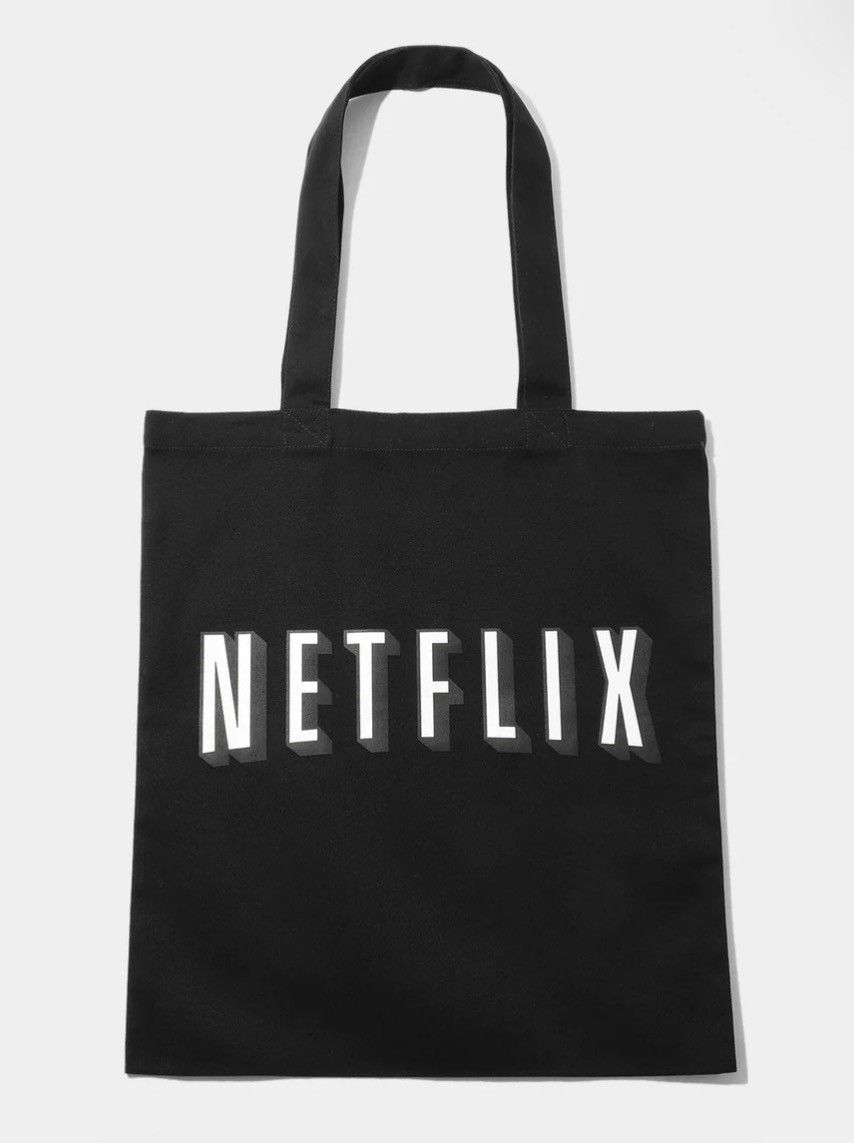 Japanese Brand VA Netflix Tote Bag Size ONE SIZE - 1 Thumbnail