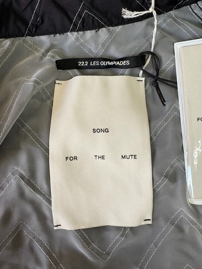 Song For The Mute Song For The Mute Stitched Lapel Jacket Size US L / EU 52-54 / 3 - 5 Thumbnail