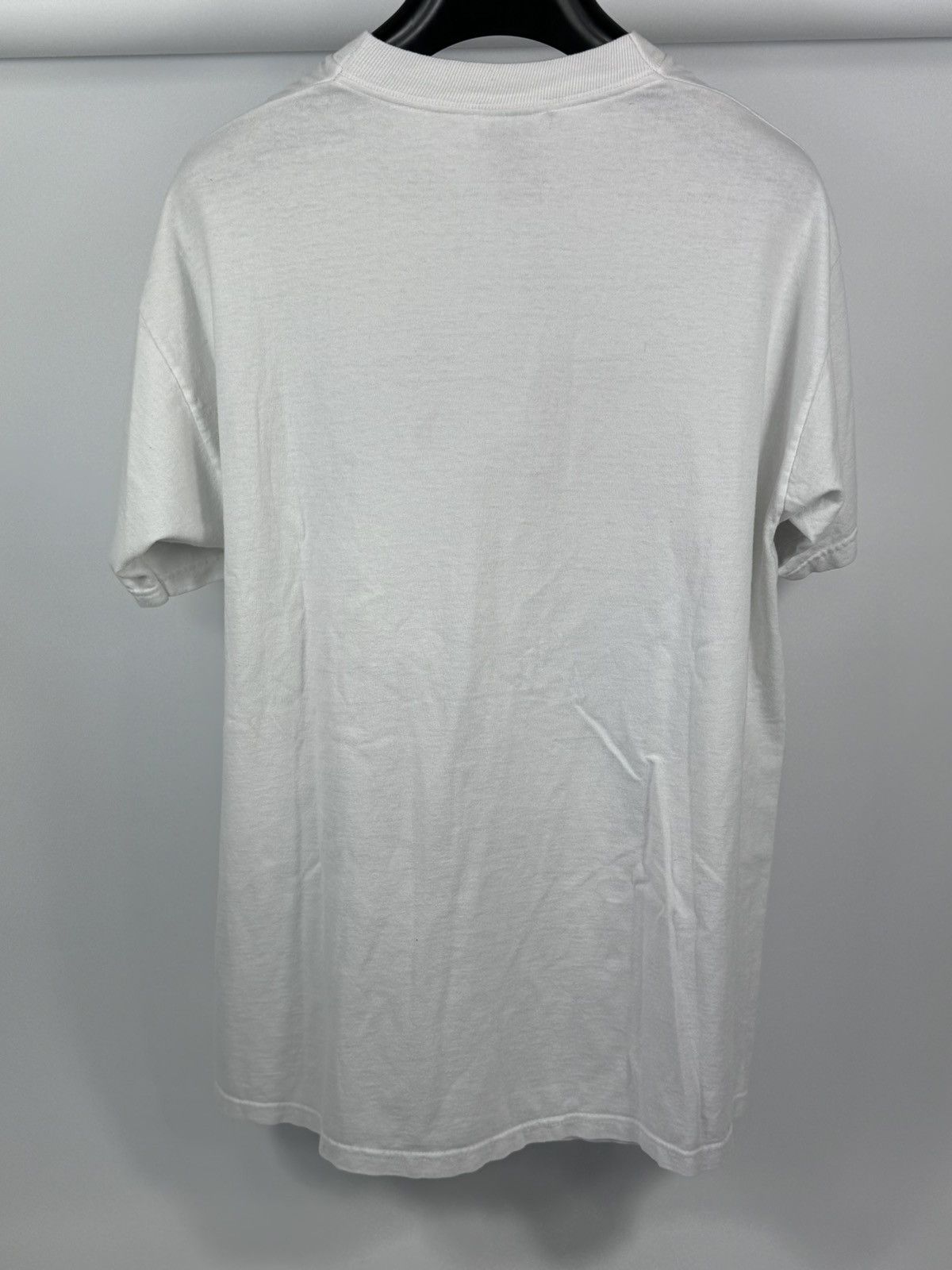 Vintage ONE RACE HUMAN 1990 PRINT VINTAGE T-SHIRT Size US XL / EU 56 / 4 - 4 Thumbnail