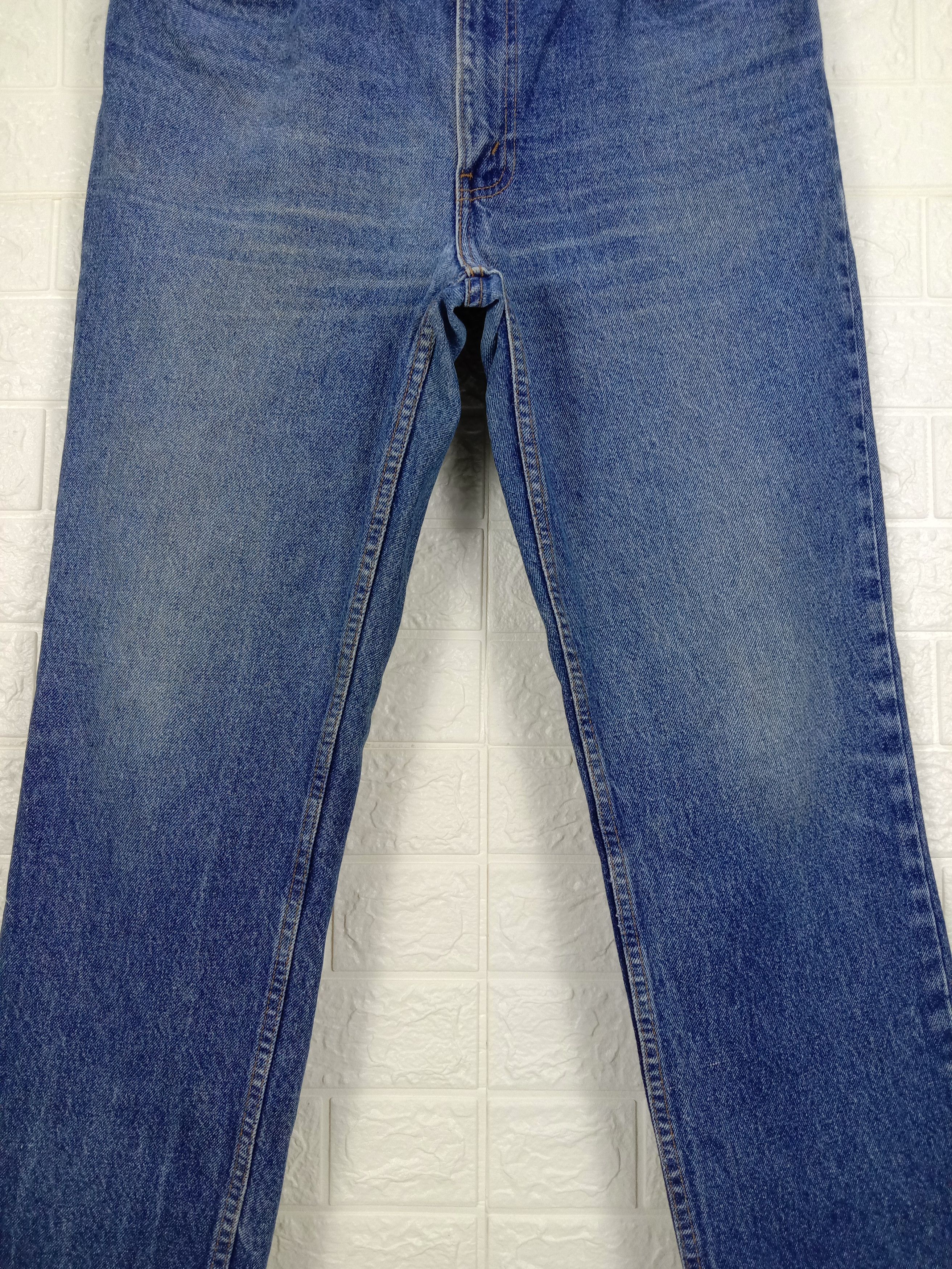 Levi's Vintage 90s Levi's 506 Orange Tab Jeans Blue Wash Denim Size 34" / US 12 / IT 48 - 3 Thumbnail