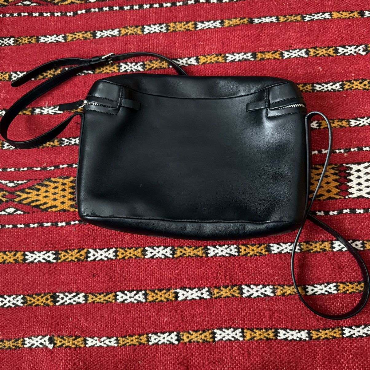 Calvin Klein 205W39NYC Raf Simons for Calvin Klein Black Leather Shoulder Bag Size ONE SIZE - 2 Thumbnail