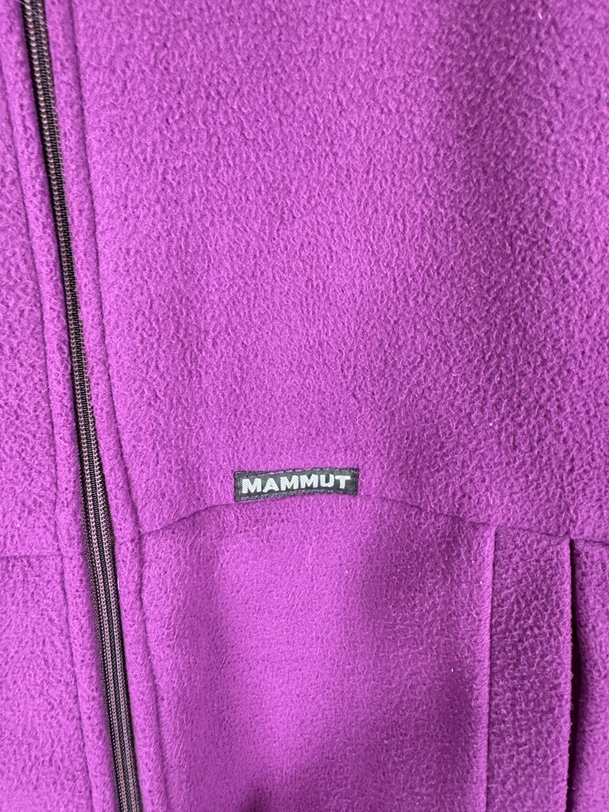 Mammut Mammut Garantie vintage purple full zip fleece sweater Size US S / EU 44-46 / 1 - 7 Thumbnail