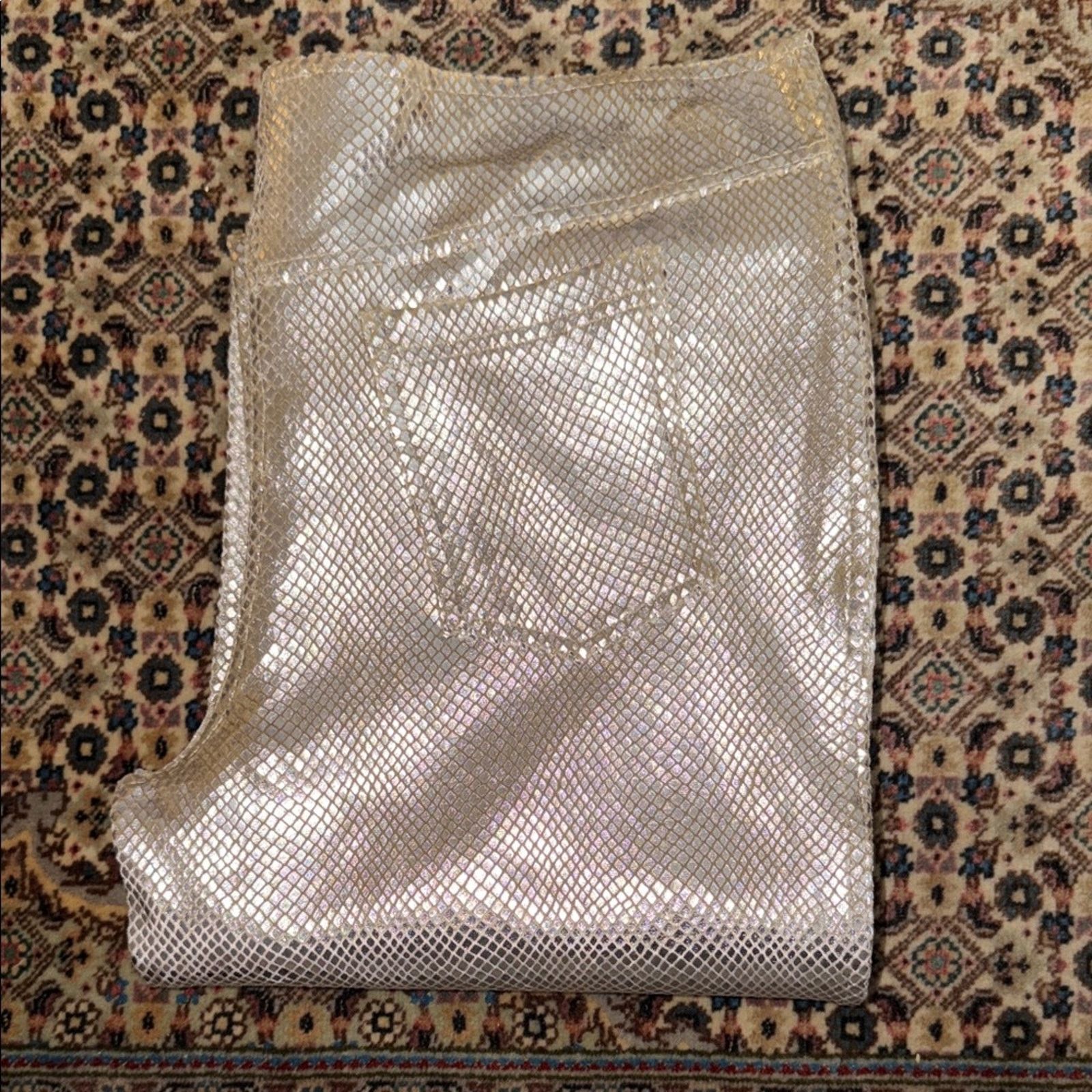 La Perla Marvel by La Perla Snakeskin Women's High Rise Jeans Size 44 Size 32" / US 10 / IT 46 - 1 Thumbnail