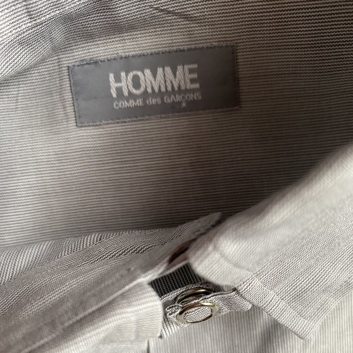 Comme des Garcons Vintage 80’s Micro Stripe Oversize Shirt Size US M / EU 48-50 / 2 - 5 Thumbnail