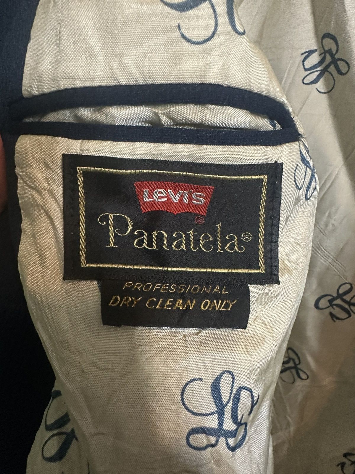 Levi's Levi’s Panatela vintage blue disco era blazer leisure jacket Size 38R - 10 Thumbnail
