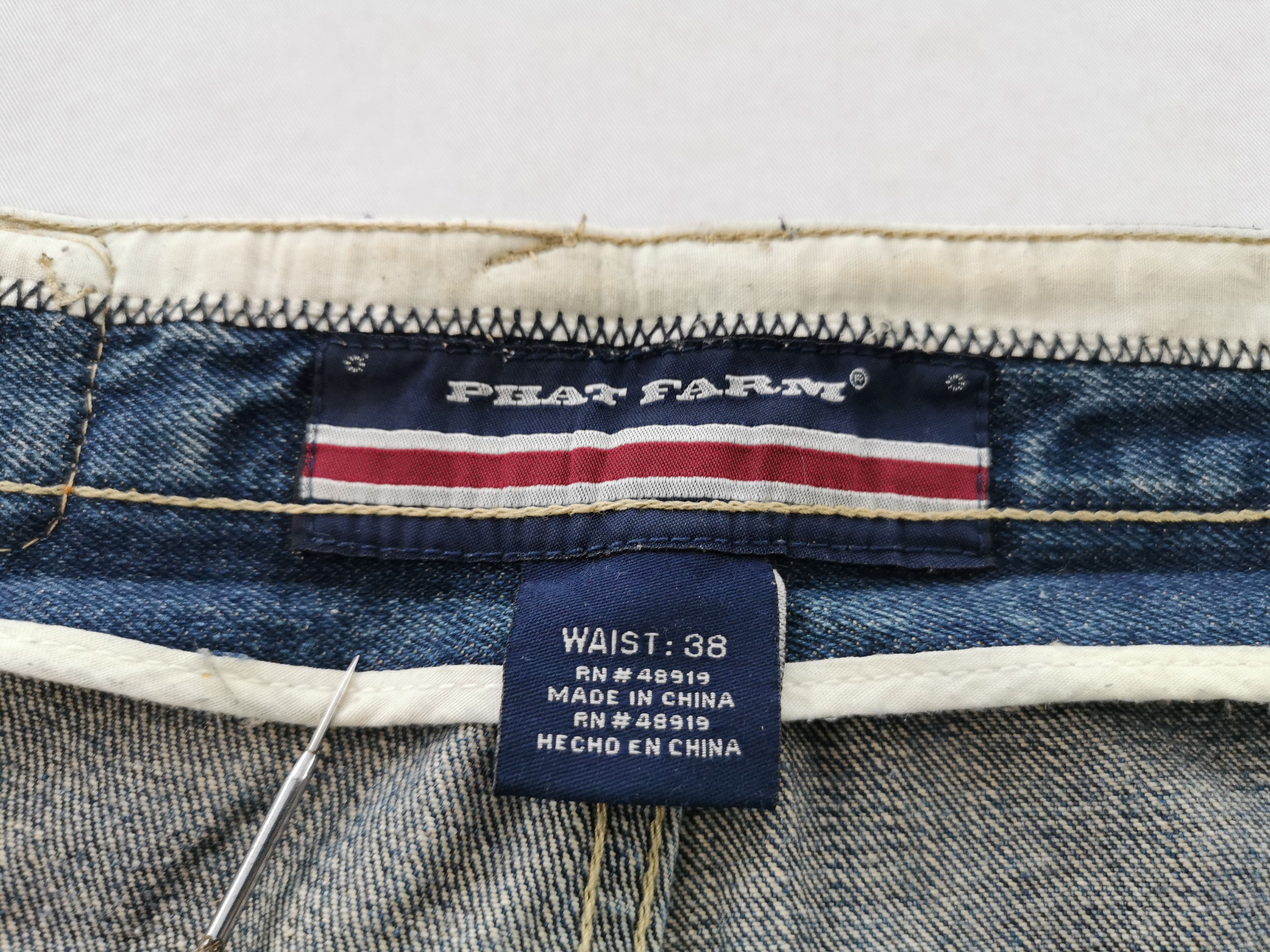 Phat Farm Distressed Phat Farm Denim Jeans Big Size 37 Size US 37 - 10 Thumbnail