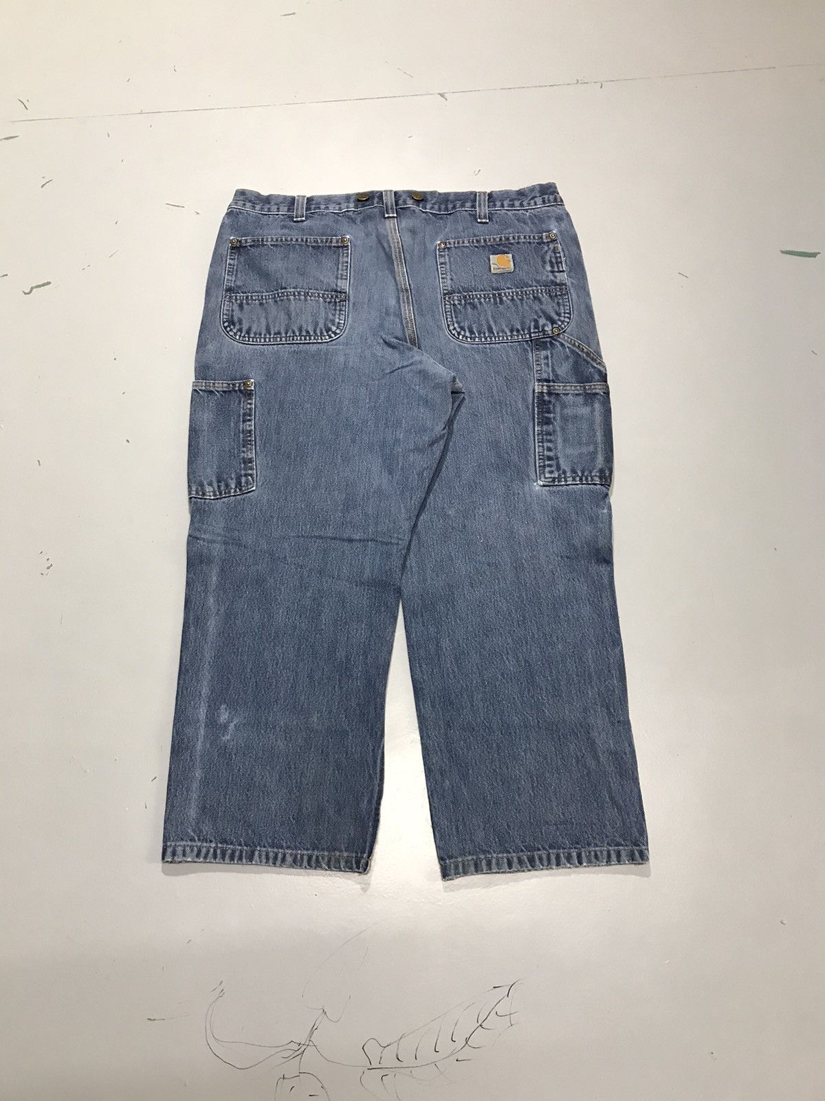 Carhartt Vintage Carhartt double knee pant workwear Size US 36 / EU 52 - 2 Thumbnail