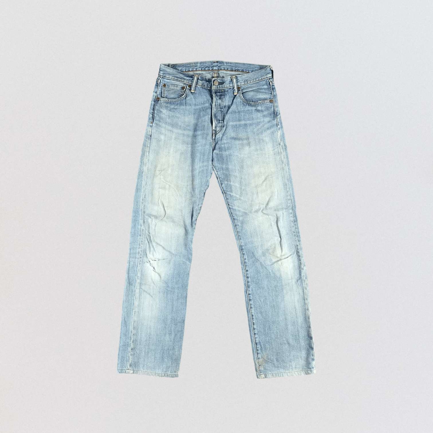 Levi's Vintage Light Wash Levis 501 Jeans-JM3051 Size US 31 - 1 Thumbnail
