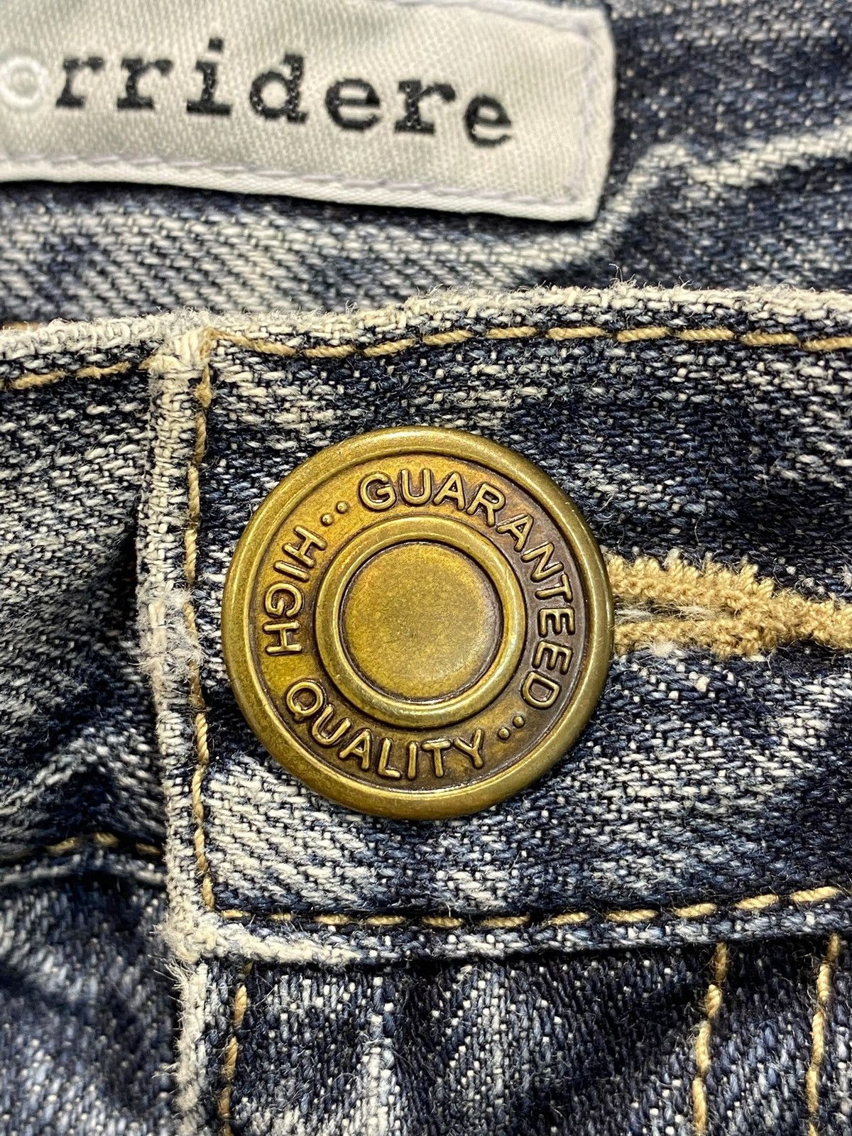 Japanese Brand If Six Was Nine Thunder Wash Style Embroidered Jeans Size US 29 - 13 Thumbnail