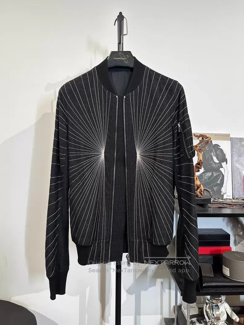 Rick Owens Rick Owens Ma-1 ray jacket Size US S / EU 44-46 / 1 - 1 Thumbnail