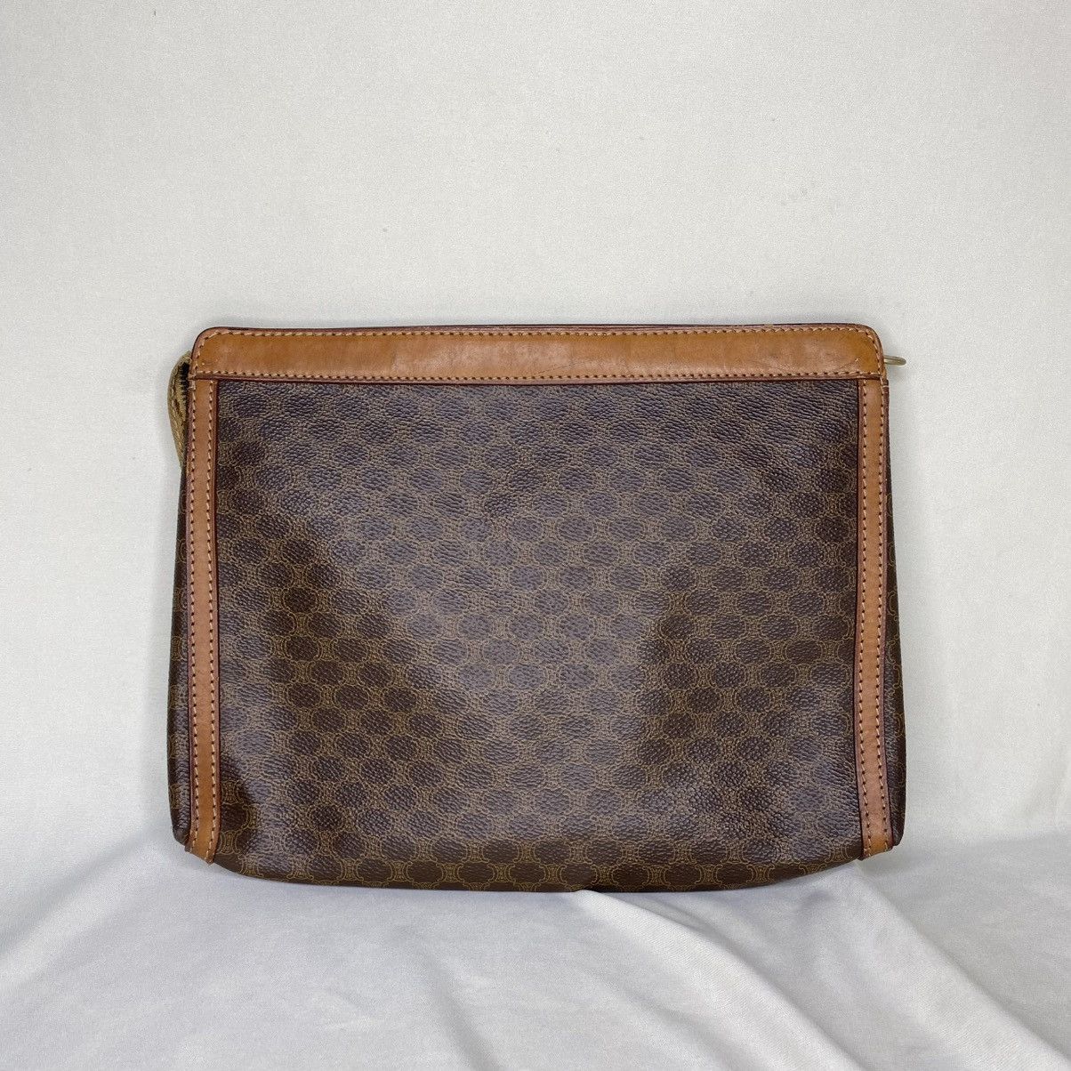 Celine × Vintage Celine Macadam Leather Clutch Size ONE SIZE - 5 Thumbnail