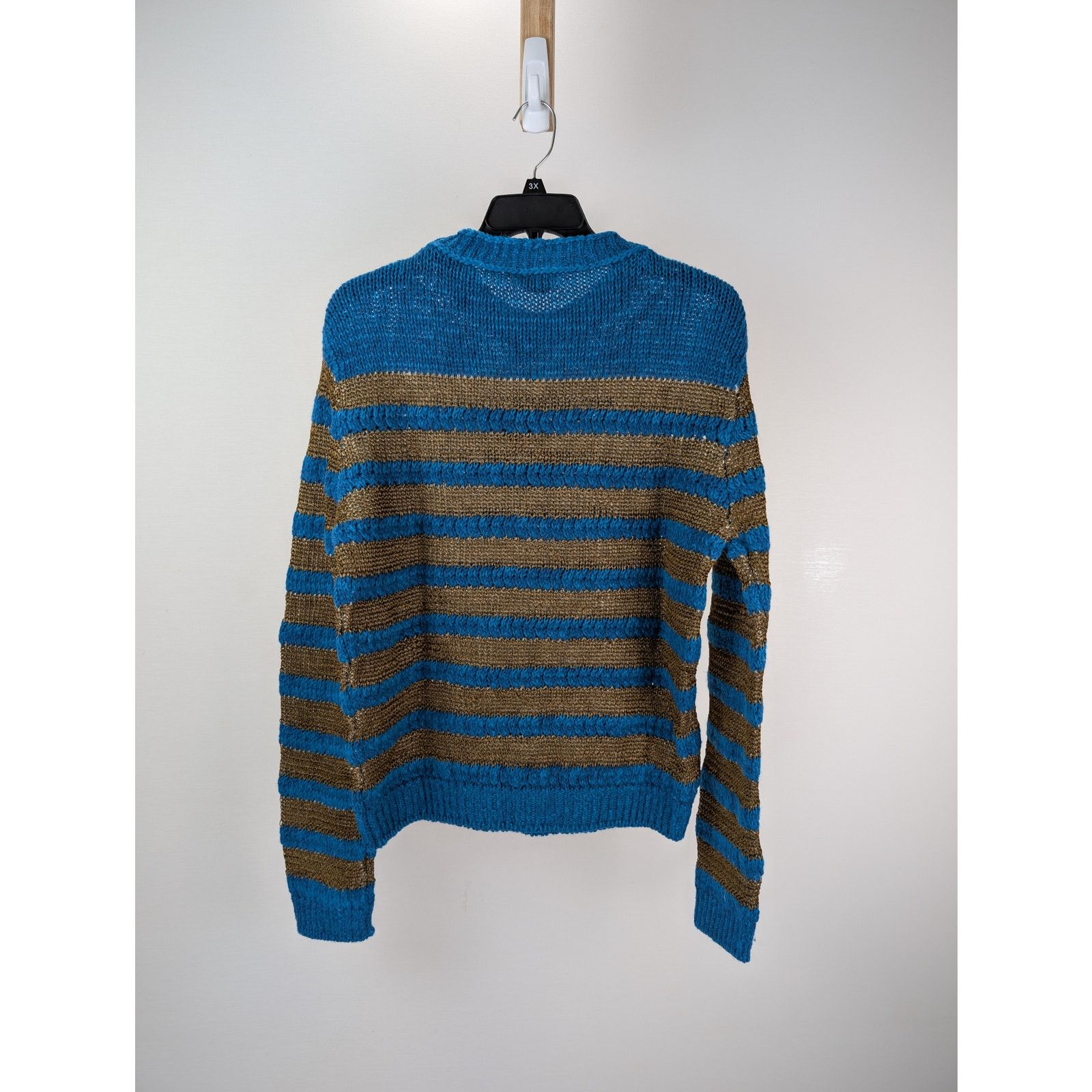 Acne Studios o1rshd1 Sweater in Blue/Brown Size US S / EU 44-46 / 1 - 9 Thumbnail