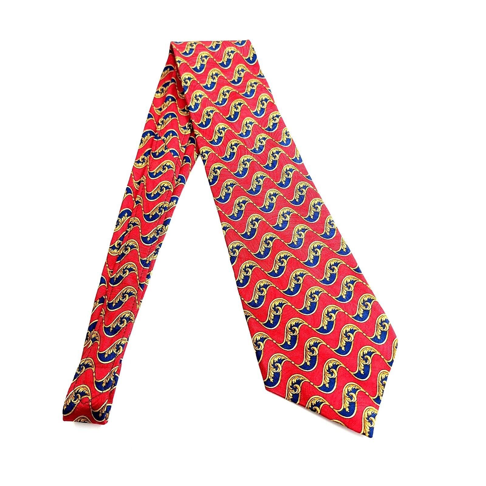 Countess Mara Countess Mara Red Blue Baroque Geometric Jacquard Print Wide Size ONE SIZE - 8 Thumbnail