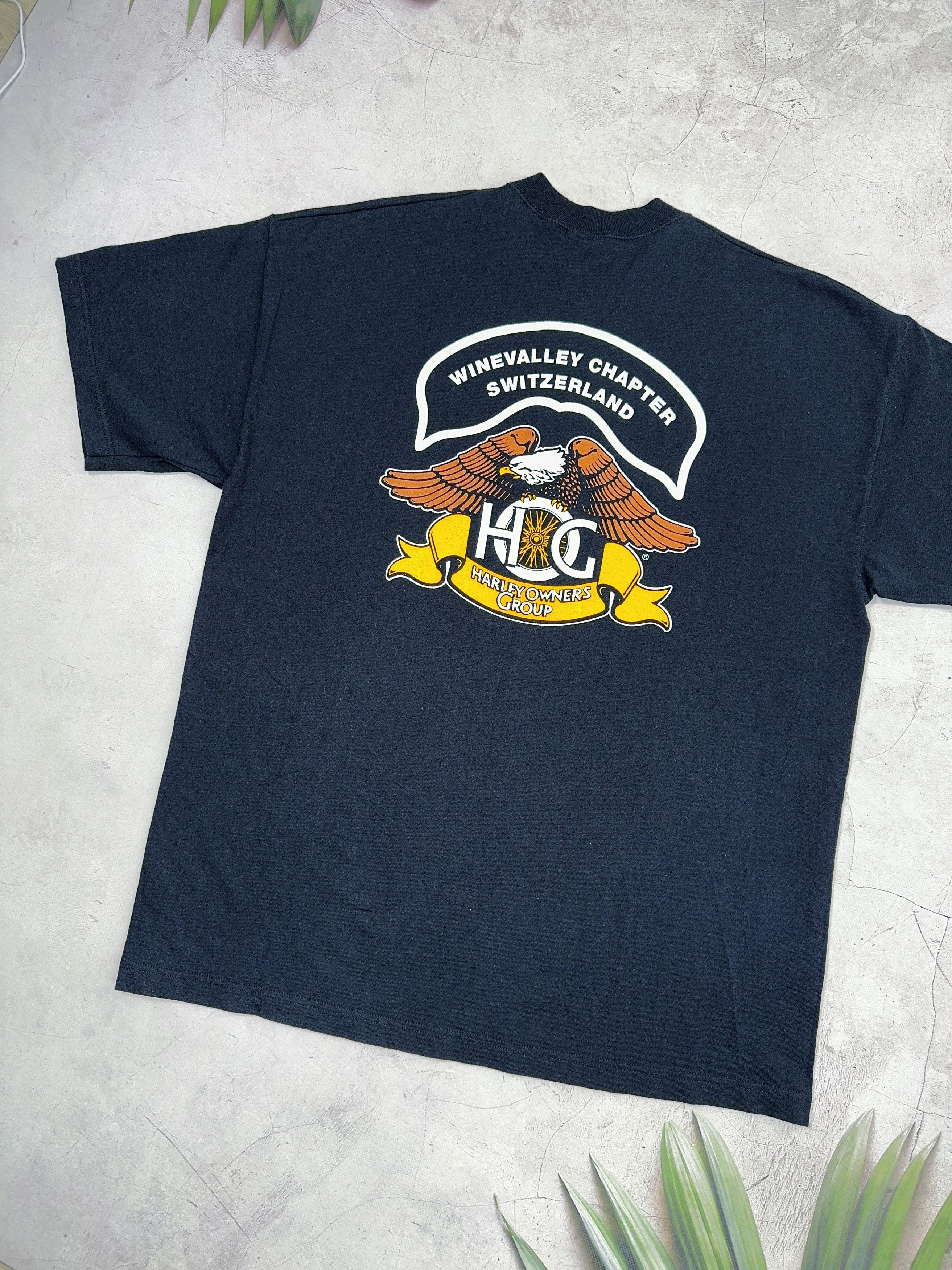 Harley Davidson Harley Davidson T-Shirt Winevalley Chapter Switzerland Size US XXL / EU 58 / 5 - 8 Thumbnail