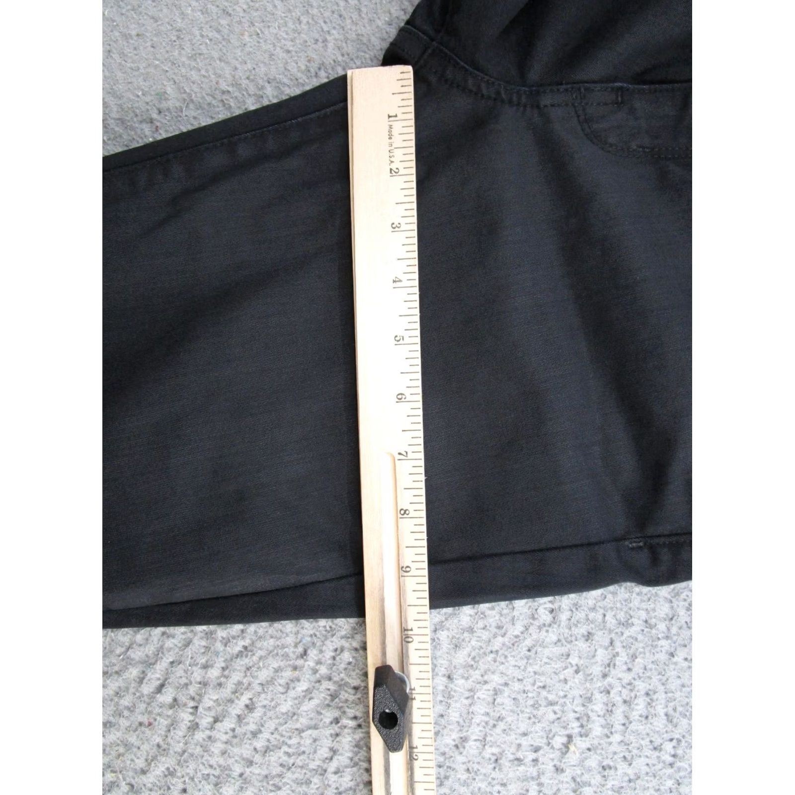 Vintage Los Angeles Denim Co Jeans Slim 5-Pocket Black Stretch Skinny Womens Size 30 Denim Cotton Cotton Denim Size 30" / US 8 / IT 44 - 7 Thumbnail