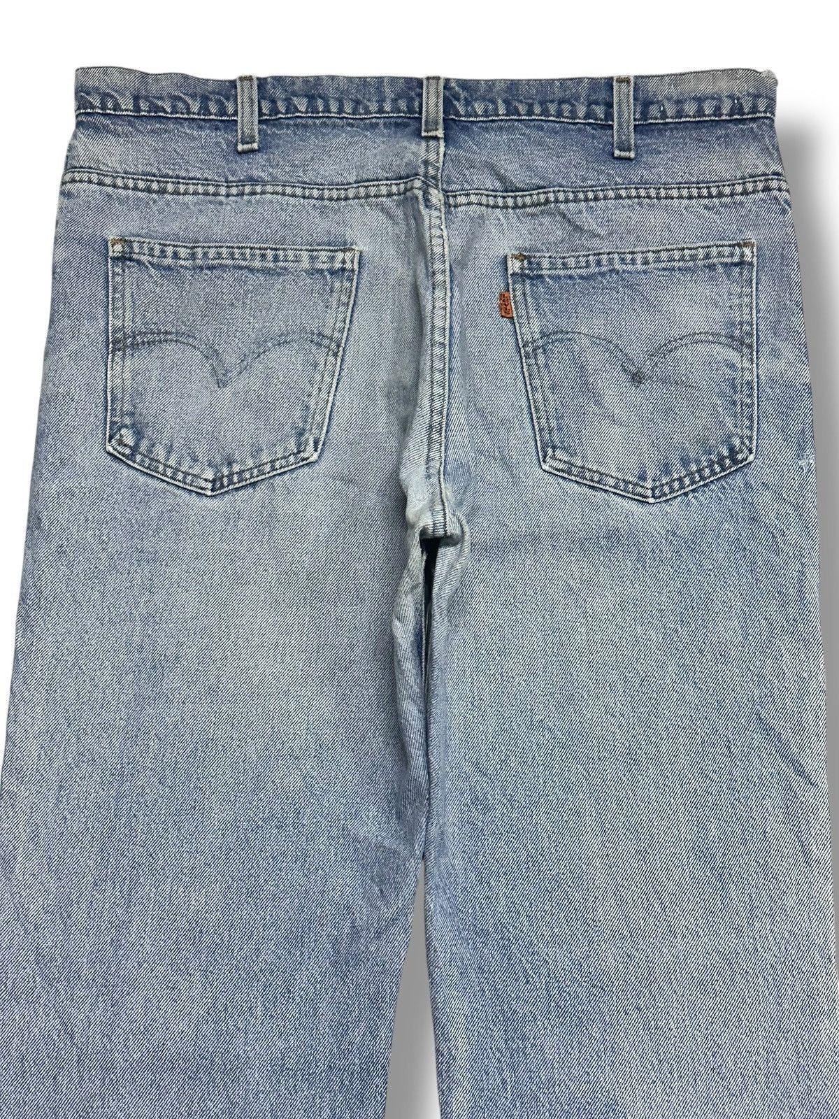 Levi's Levis 646 Vintage 70's Hidden Tag Orange Tab With Wide Flare Size US 35 - 5 Thumbnail
