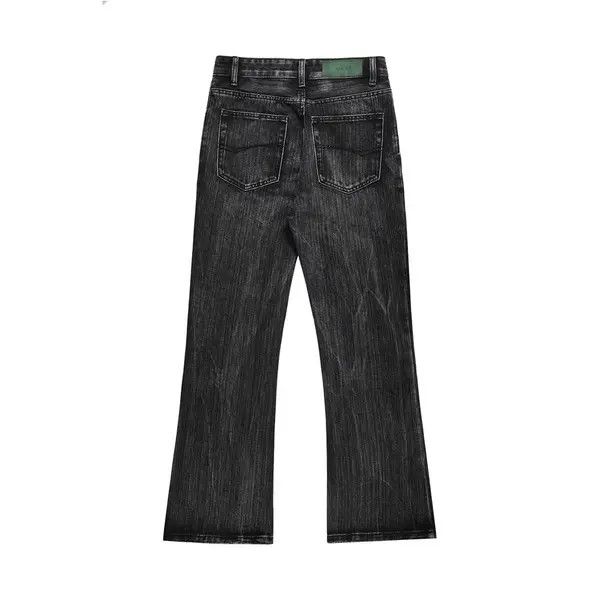 VIBE Men's hippie flared distressed washed jeans Size US 32 / EU 48 - 7 Thumbnail