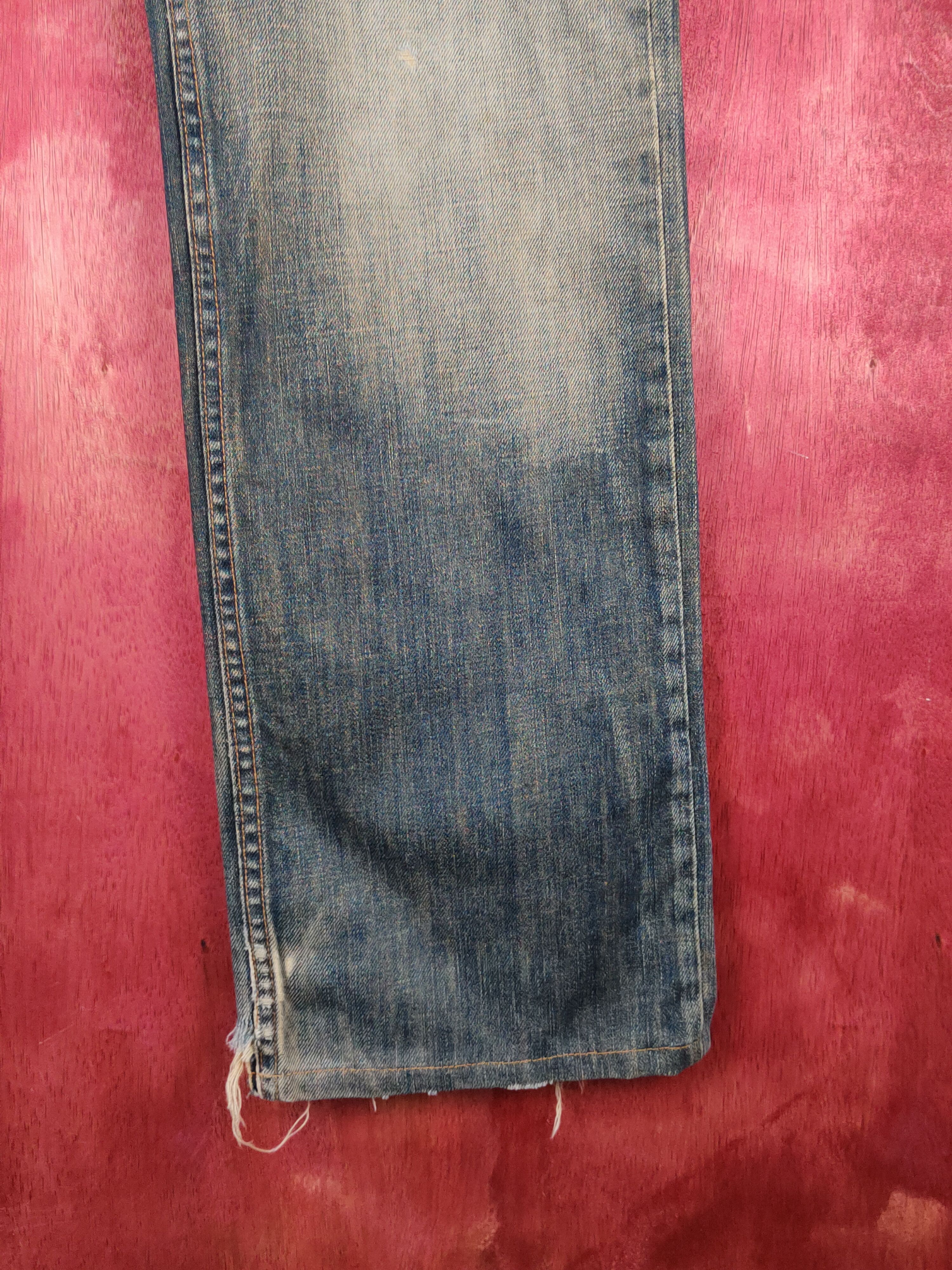 Gap Gap Dark Olive Faded Distressed Ripped Jeans #S2206/7 Size US 32 / EU 48 - 6 Thumbnail