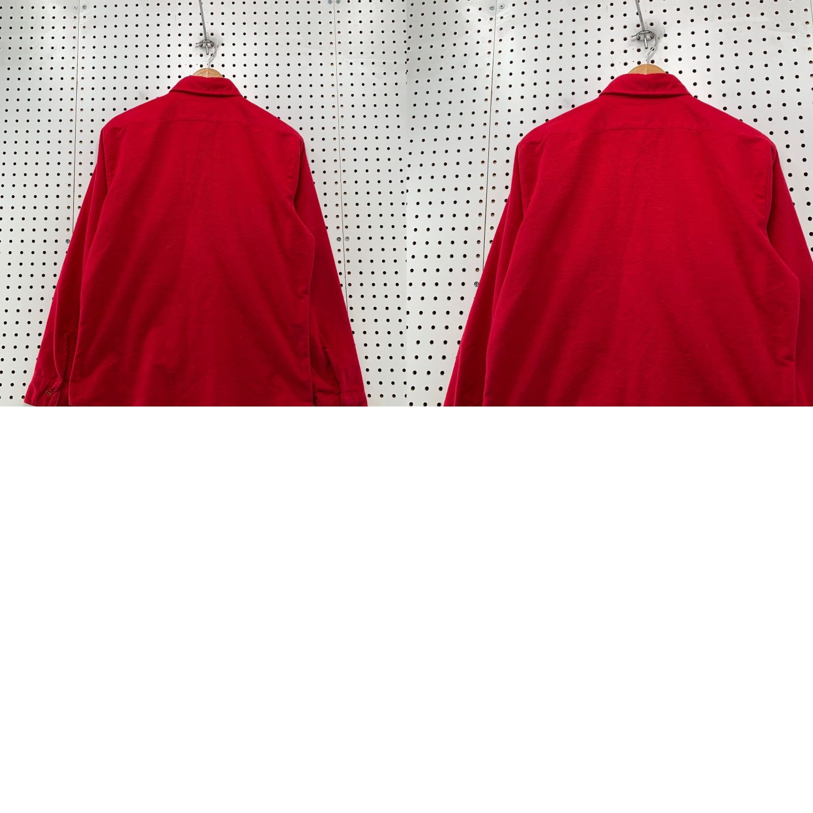 Vintage VINTAGE Five Brothers Chamois Button Shirt Mens Regular Large Red Long Sleeve USA Shirt Size US L / EU 52-54 / 3 - 9 Thumbnail