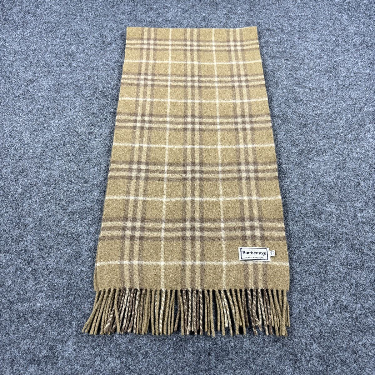 Burberry × Vintage Burberry Scarf # D739 # Muffler # Neckwear # Nova Check Size ONE SIZE - 3 Thumbnail