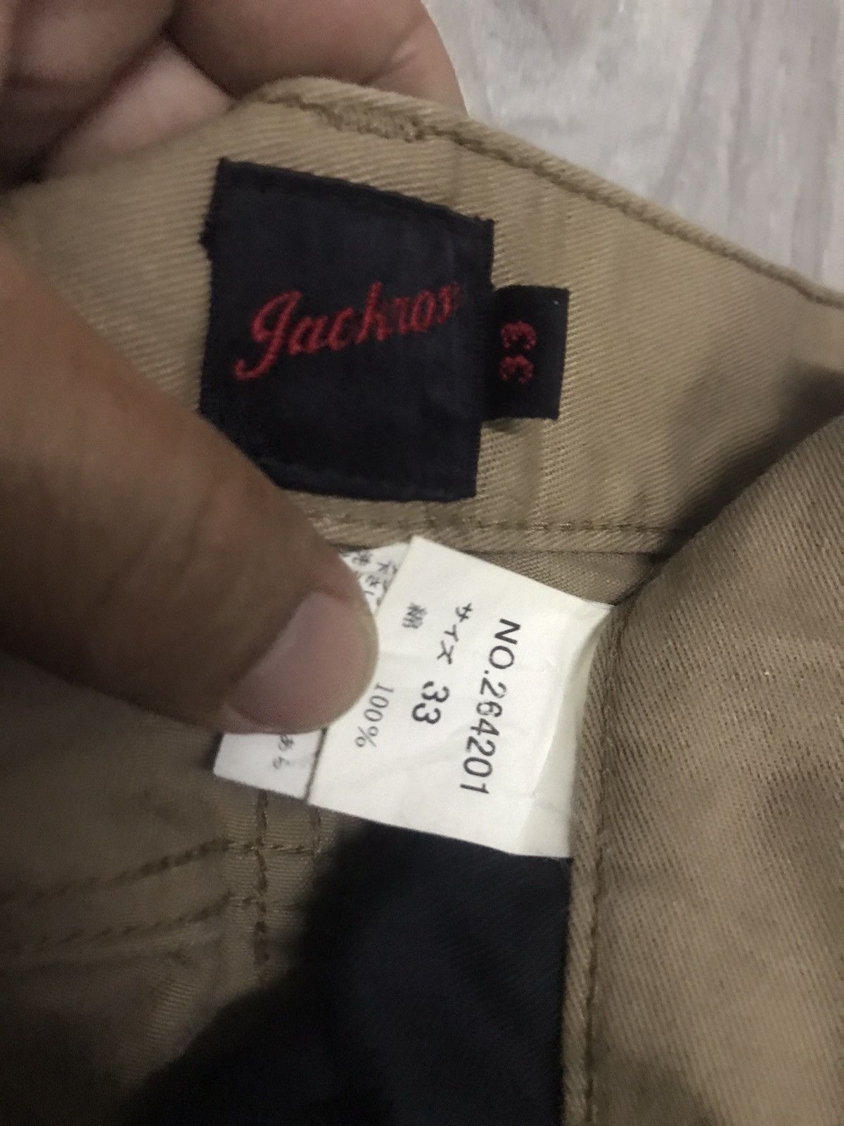 JACKROSE JACKROSE Lowrise Flared Cotton Pants Size US 29 - 6 Thumbnail