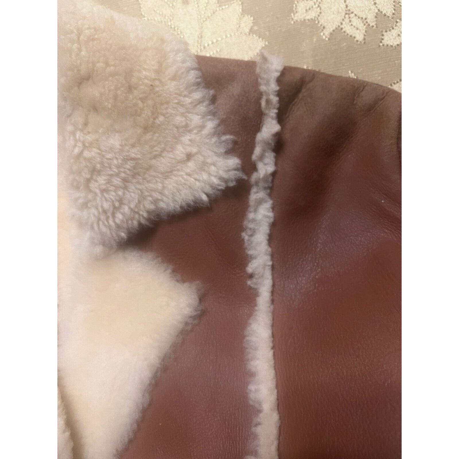 Excelled Excelled Leather Jacket Size XL Sheepskin Brown Shearling Size US XL / EU 56 / 4 - 11 Thumbnail