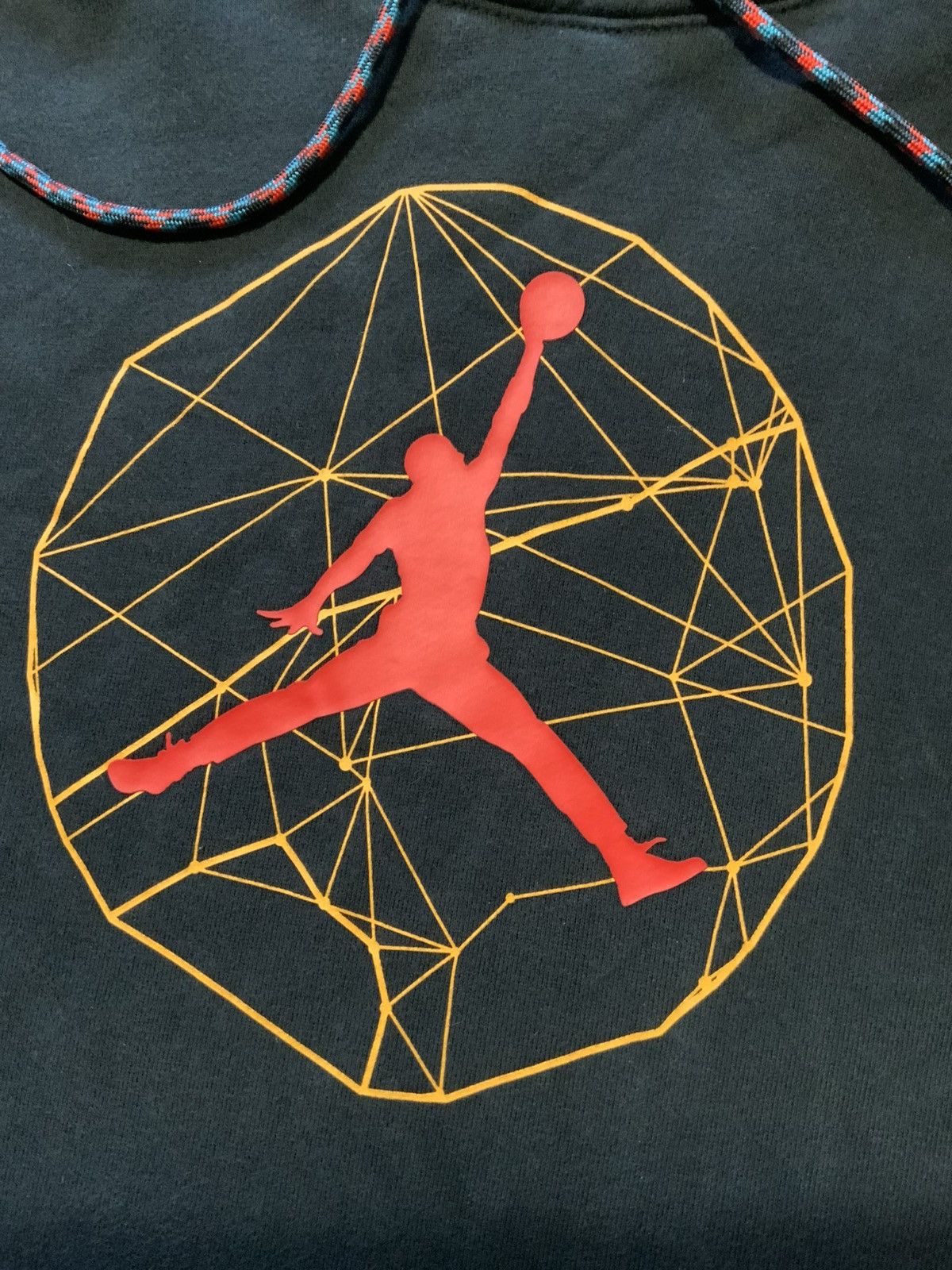 Jordan Brand Air Jordan Nike Jumpman 23 Black Graphic Retro Hoodie Size US L / EU 52-54 / 3 - 5 Thumbnail