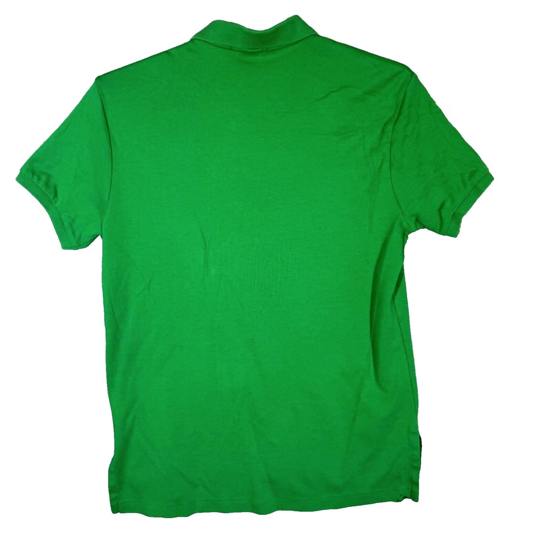 Polo Ralph Lauren Polo Ralph Lauren Shirt Men Large Green Custom Fit Short Sleeve Cotton Polo Size US L / EU 52-54 / 3 - 2 Thumbnail