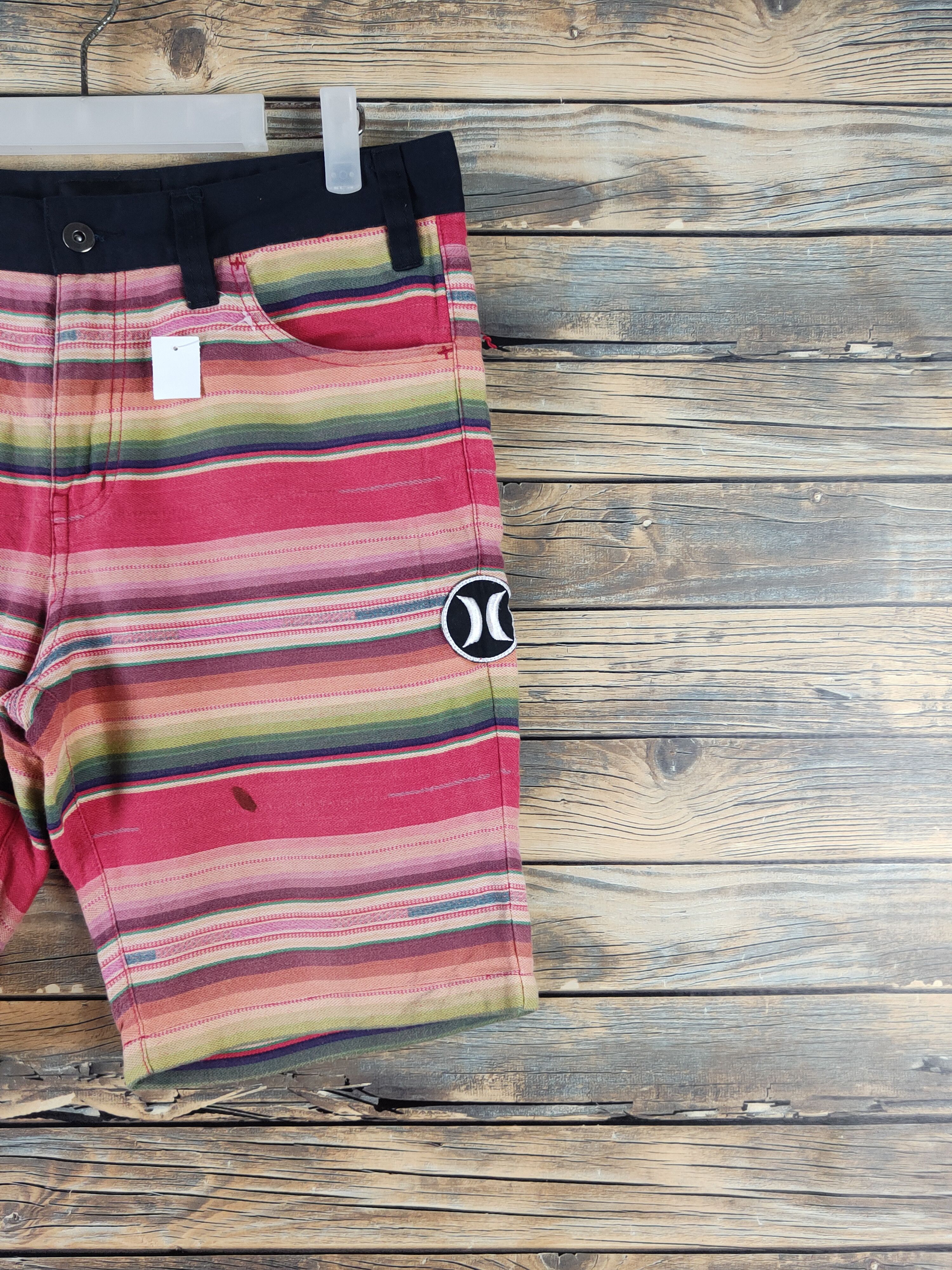 Hurley DL Hurley Red Multipocket Short Pants #899 Size US 30 / EU 46 - 4 Thumbnail