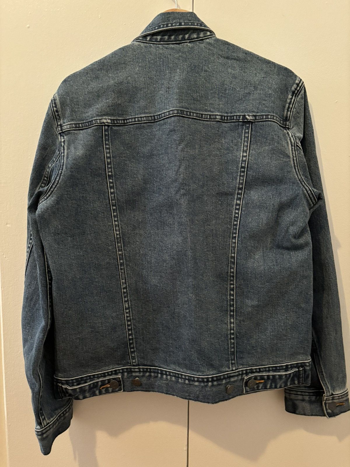 A.P.C. 12.75oz Stonewashed Denim Jacket Size US S / EU 44-46 / 1 - 2 Thumbnail