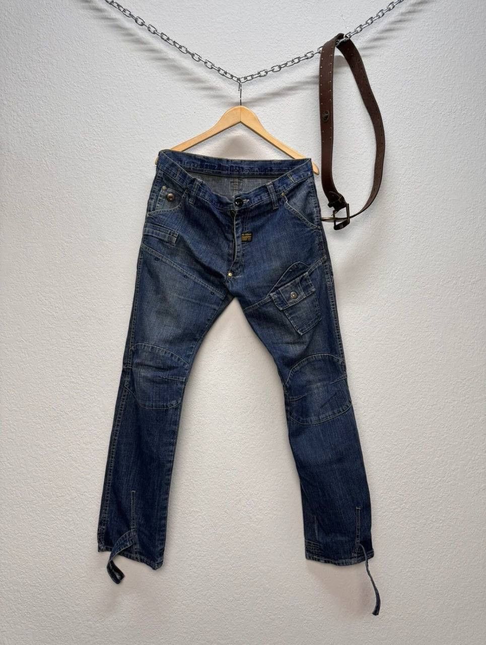 G-Star G Star Raw Bondage Cargo Pants Vintage Junya Watanabe style Size US 34 / EU 50 - 10 Thumbnail