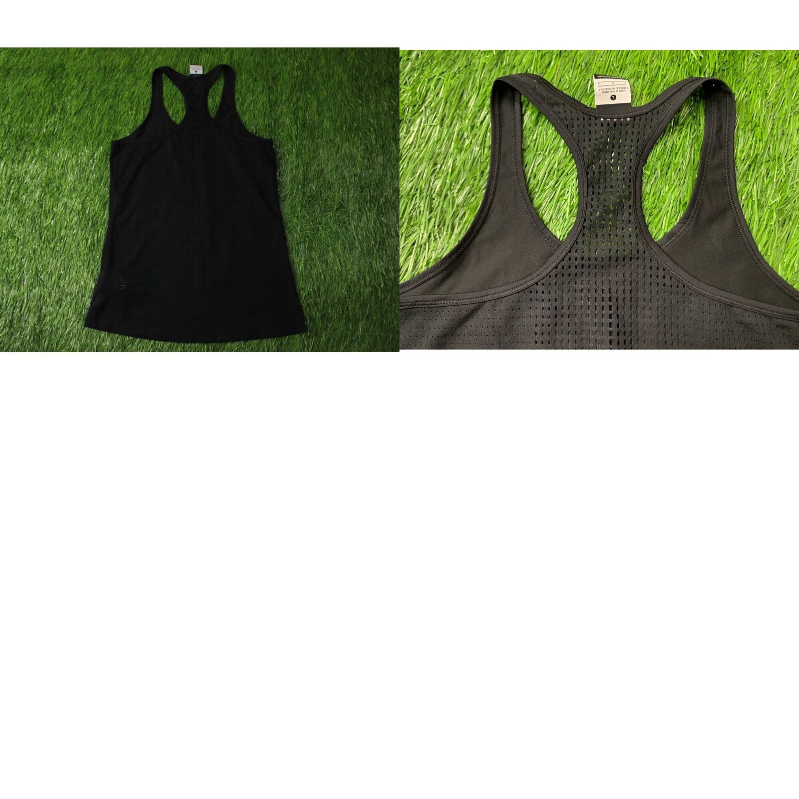 Nike Nike Dri-Fit Original 2016 Run Running Women Vest Sleeveless Shirt Jersey Size L - Black, 92% Polyester, 8% Elastane, Nike Shirt Size L / US 10 / IT 46 - 8 Thumbnail