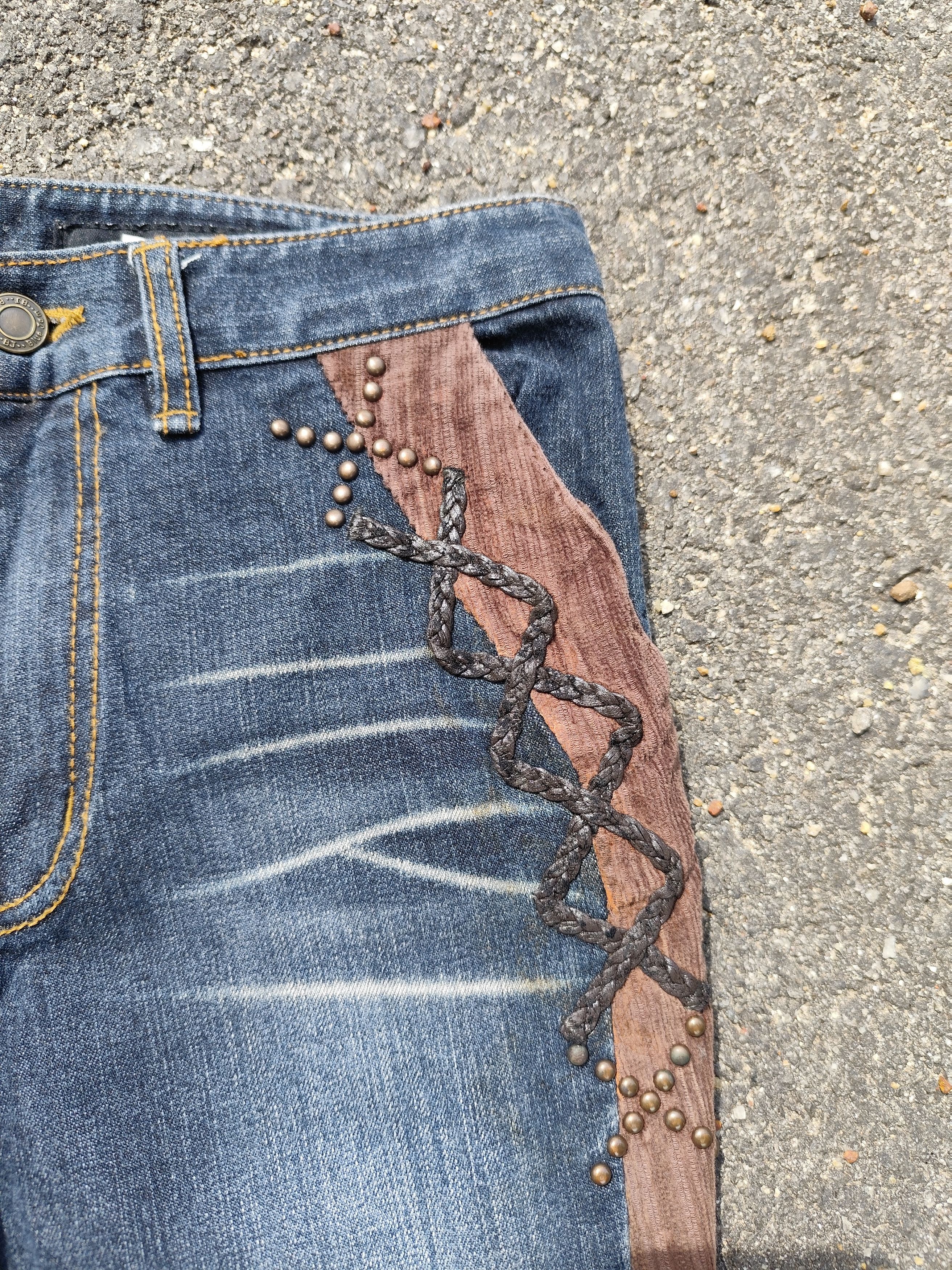 Japanese Brand Vintage Flare Japanese Brand Blue Jams B_J/1124/8 Size 26" / US 2 / IT 38 - 5 Thumbnail