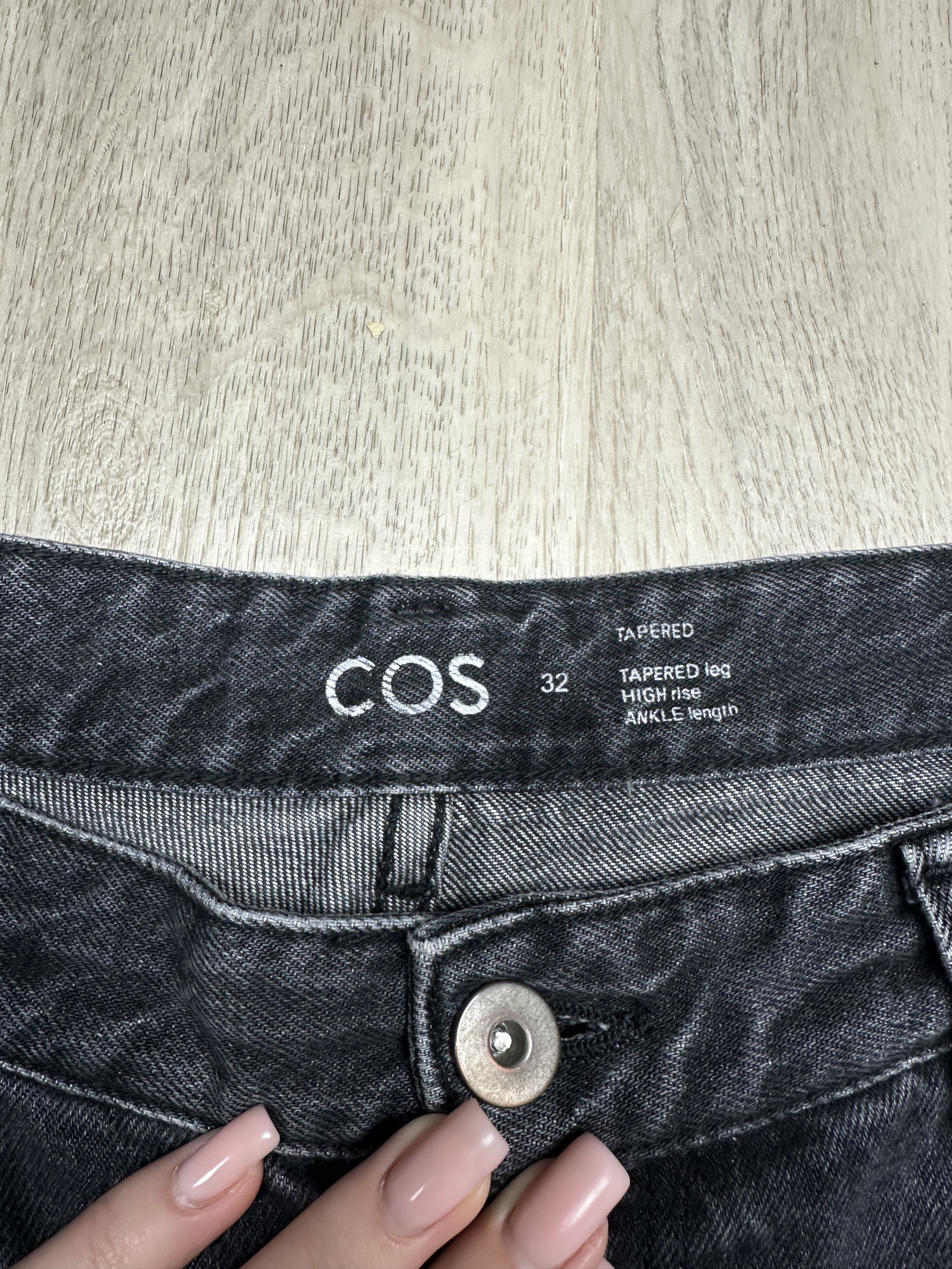 Cos Cos Mens Denim Pants Tapered Jeans Size US 32 / EU 48 - 3 Thumbnail
