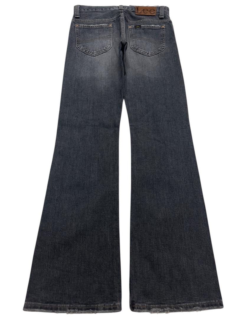💥FLARED💥VINTAGE 90s LEE SAND WASHED DISTRESSED BELL BOTTOM