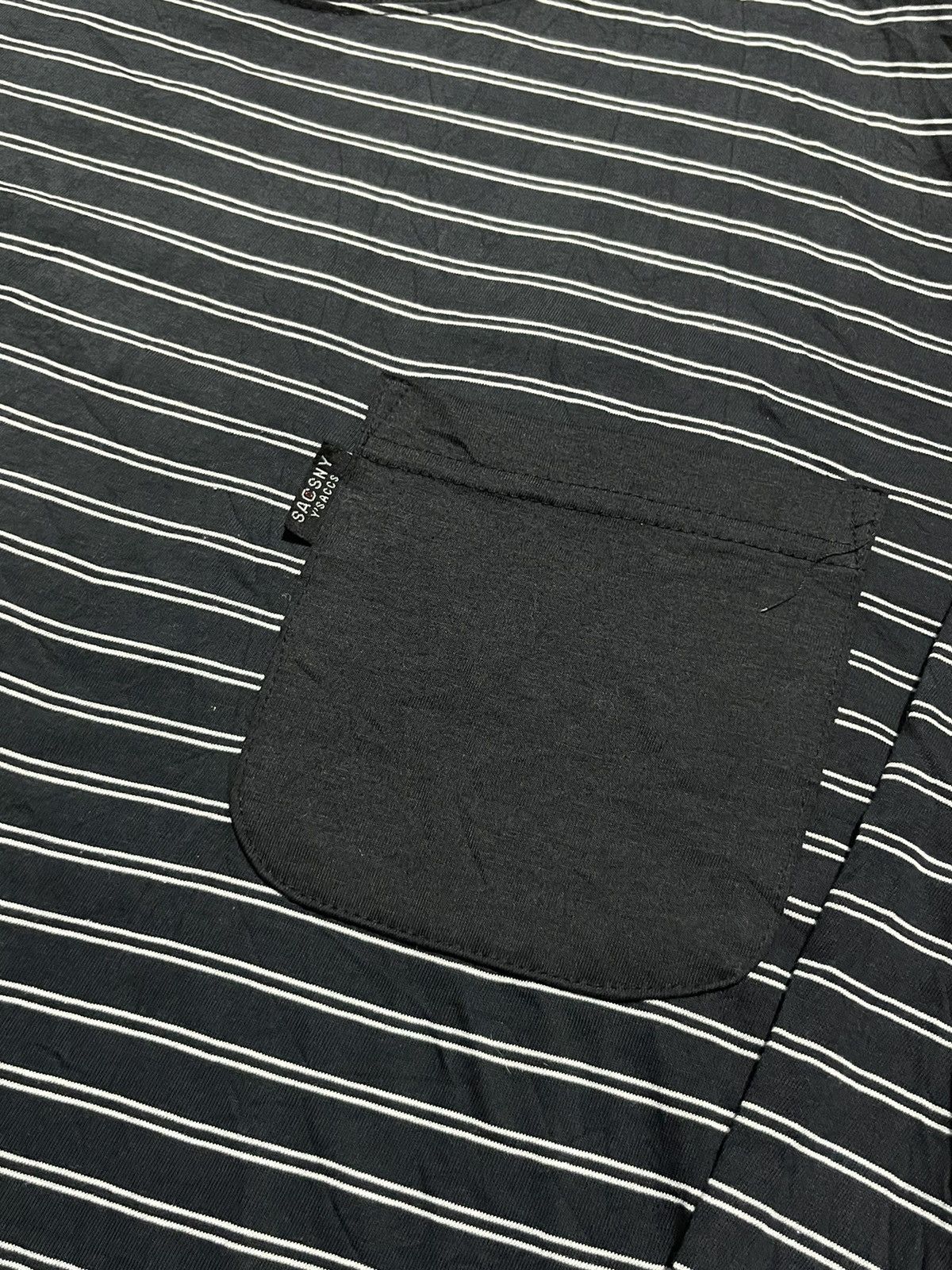 Y's Y'saccs Sacsny by yohji yamamoto striped long sleeve Size US M / EU 48-50 / 2 - 3 Thumbnail