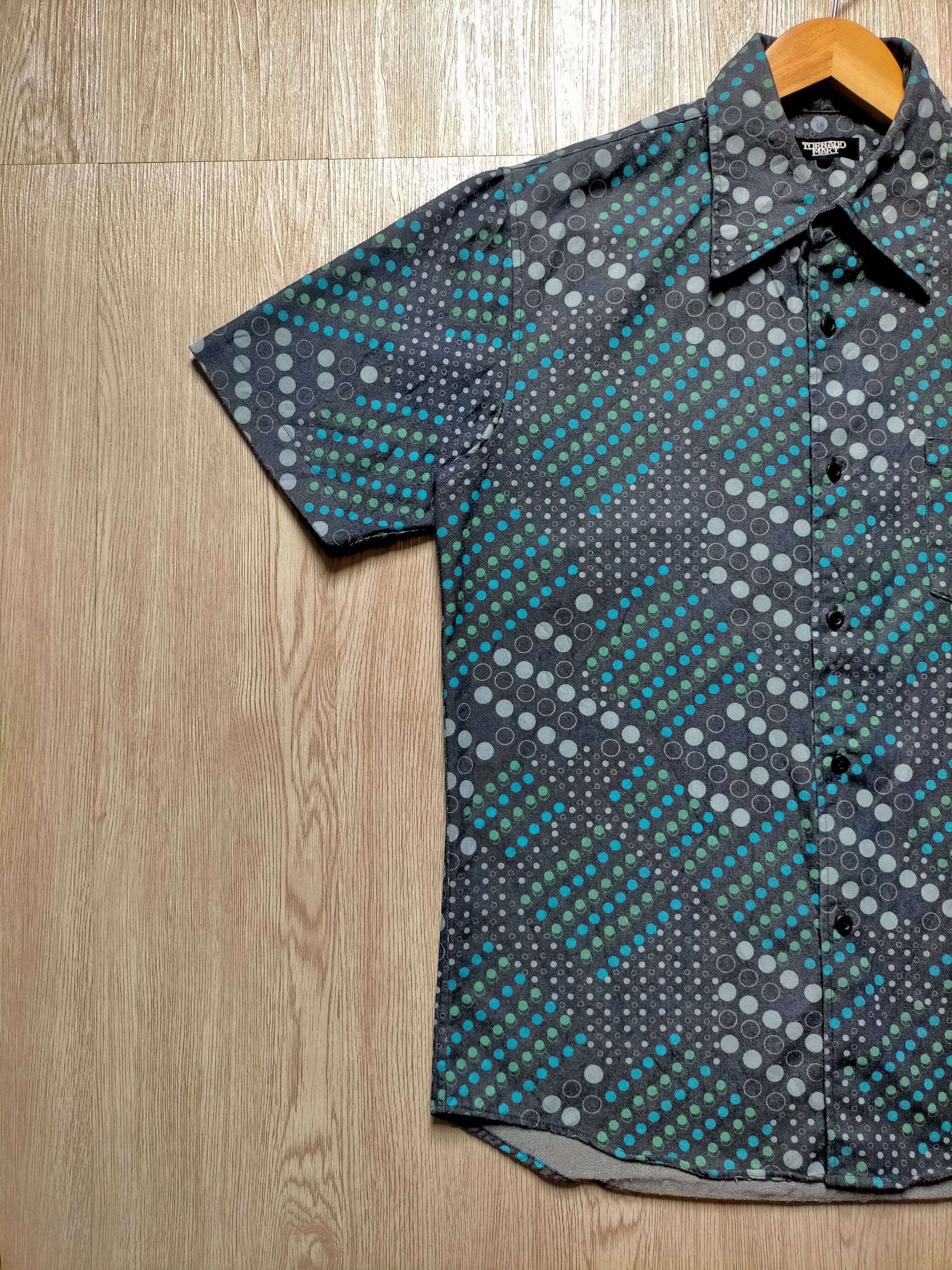 Tornado Mart Tornado Mart Japan Denim Pocket Button Ups Shirt Size US L / EU 52-54 / 3 - 5 Thumbnail