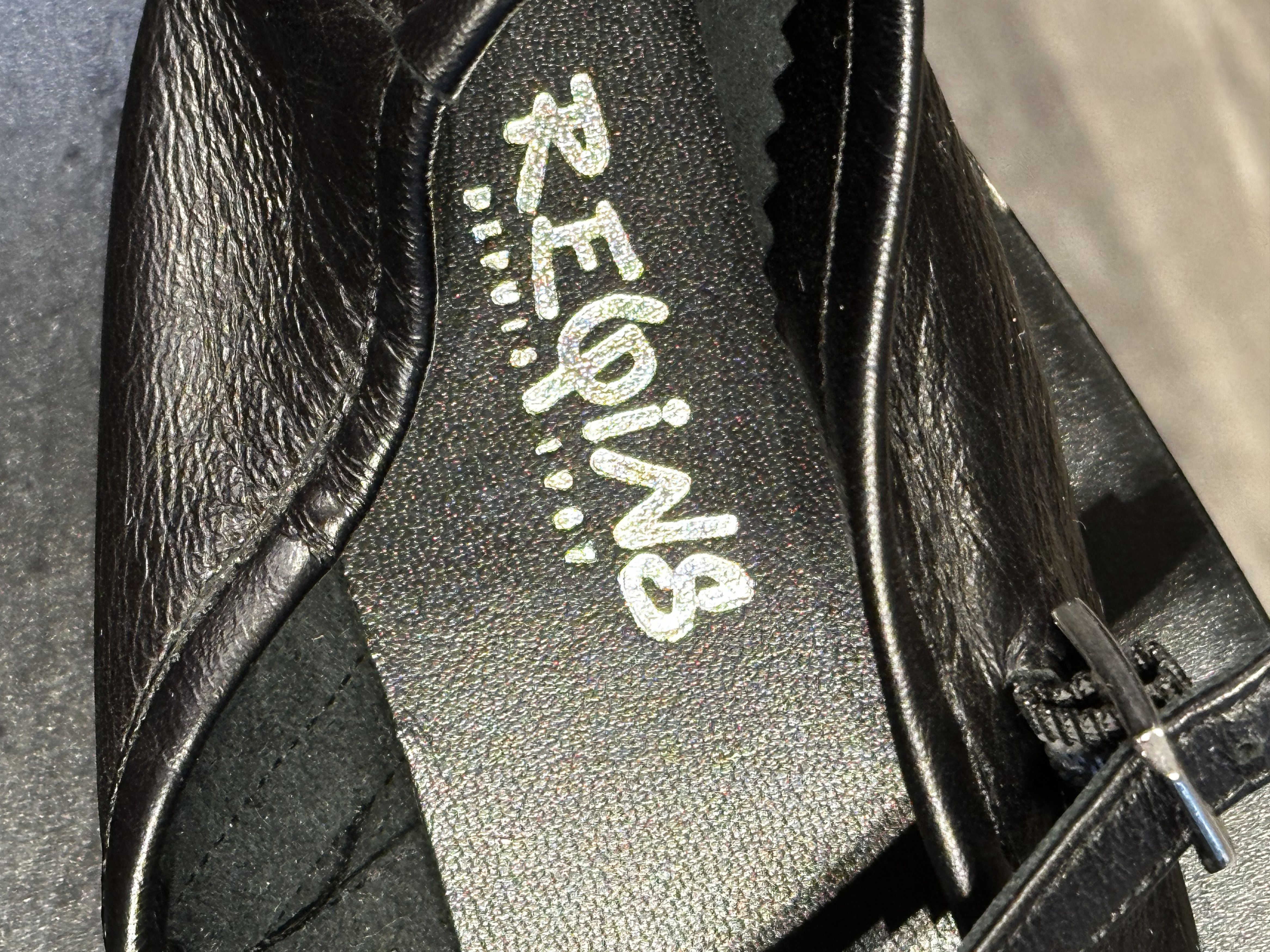Other Reqins Ballerina Flat Honor - Noir (Cuir) Size US 5.5 / IT 35.5 - 4 Thumbnail