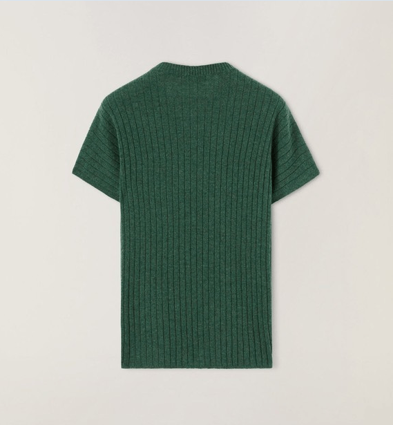 Loro Piana o1w1db10724 Maras Crewneck Sweater in Green Size M / US 6-8 / IT 42-44 - 2 Thumbnail