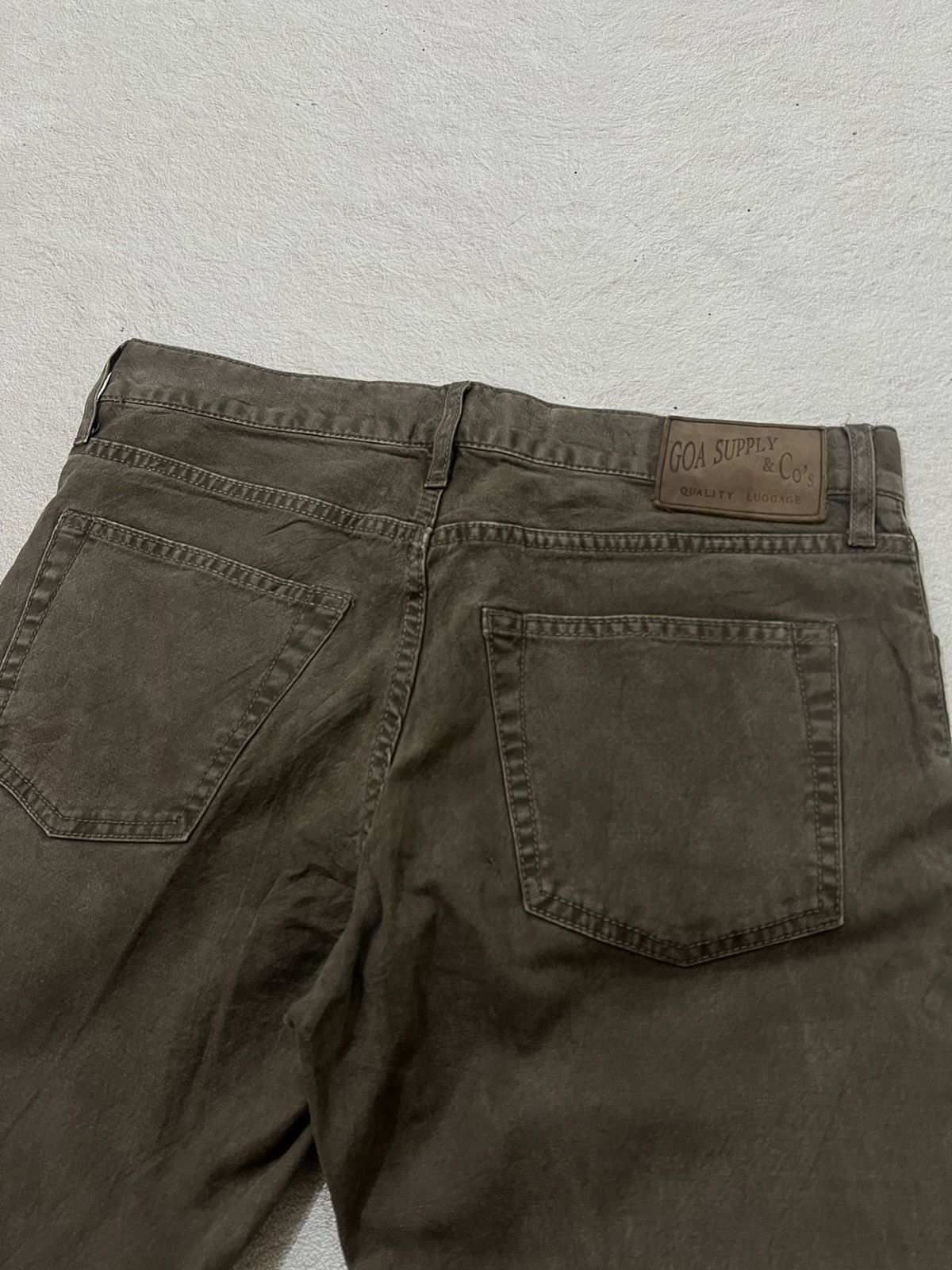 Kapital 2000s GOA Tornado Yohji Margiela Mudwash Jeans y2k Lgb Ifsix Size US 30 / EU 46 - 4 Thumbnail